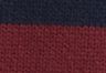 Mika Stripe Burgundy - Red - Ivy League Striped Polo Sweater