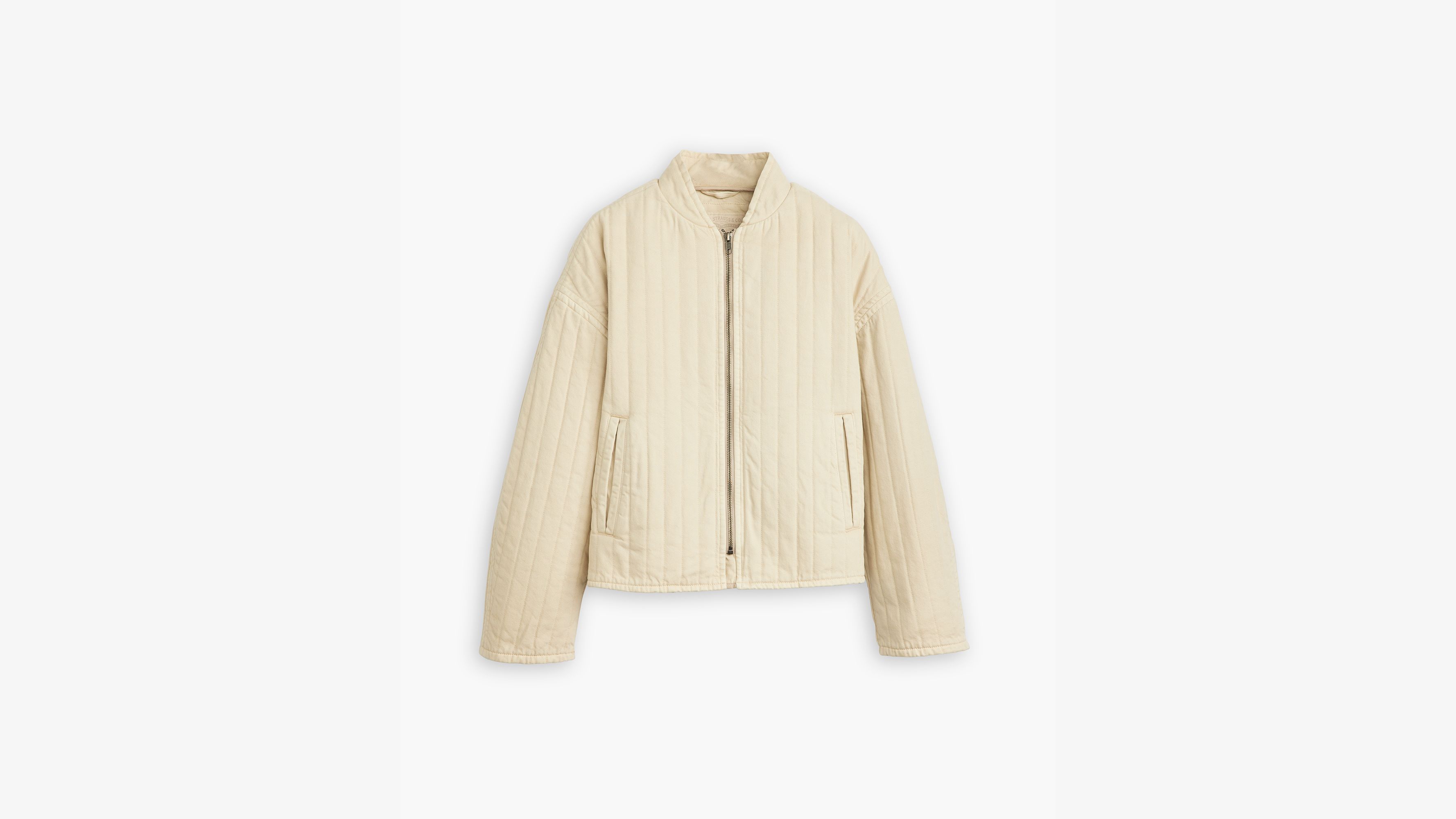 Levi's Kennedy Quilted Jacket In Sahara Khaki