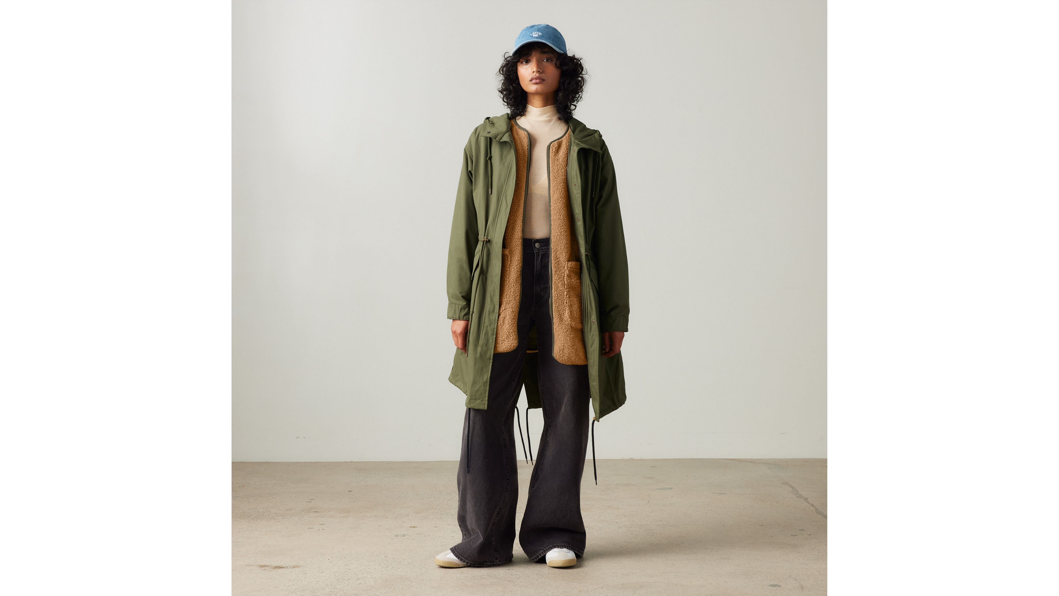 Levi's down 3 in 1 borg lined parka sales