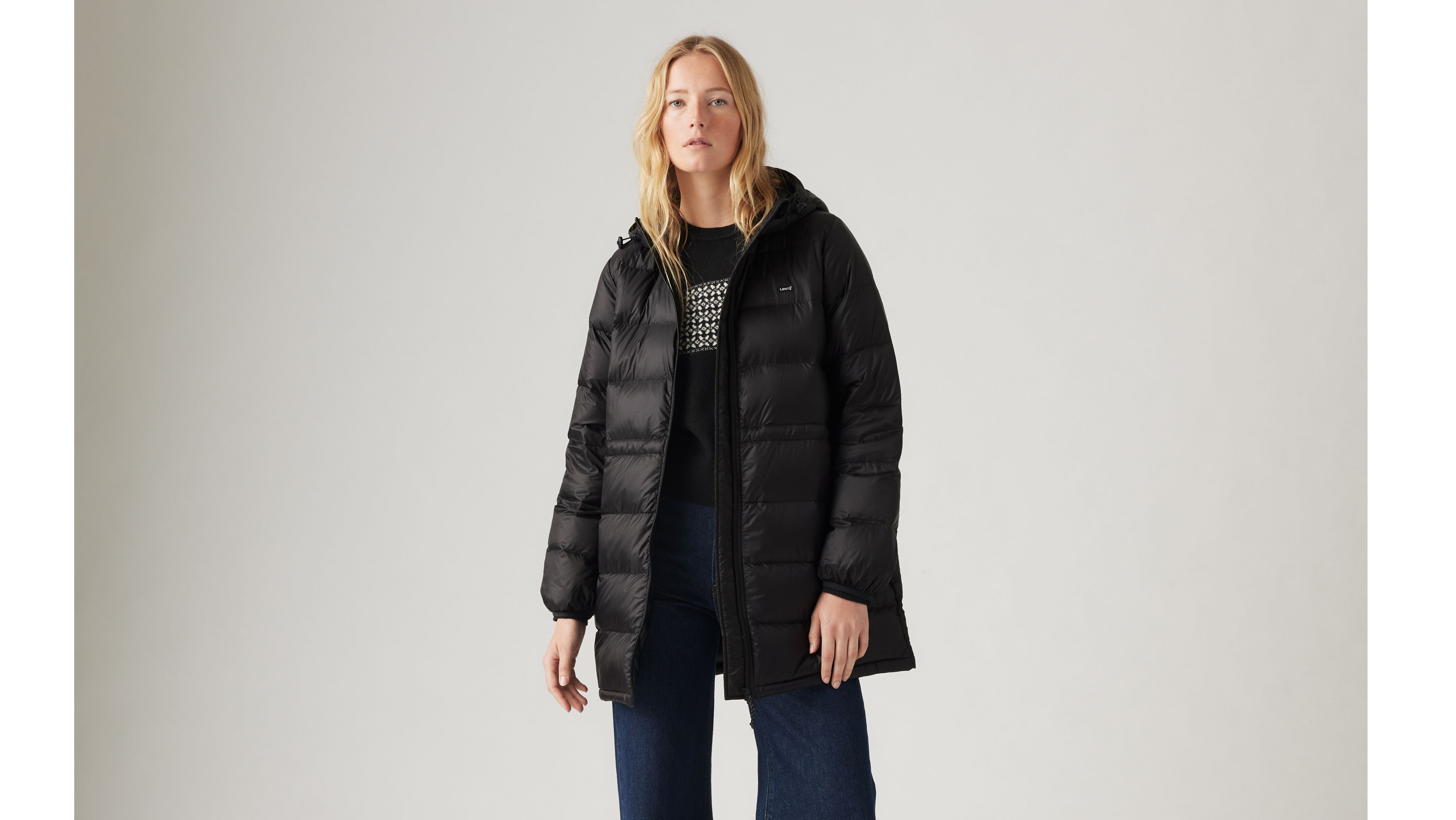 Polly Midi Puffer - Black | Levi's® GI