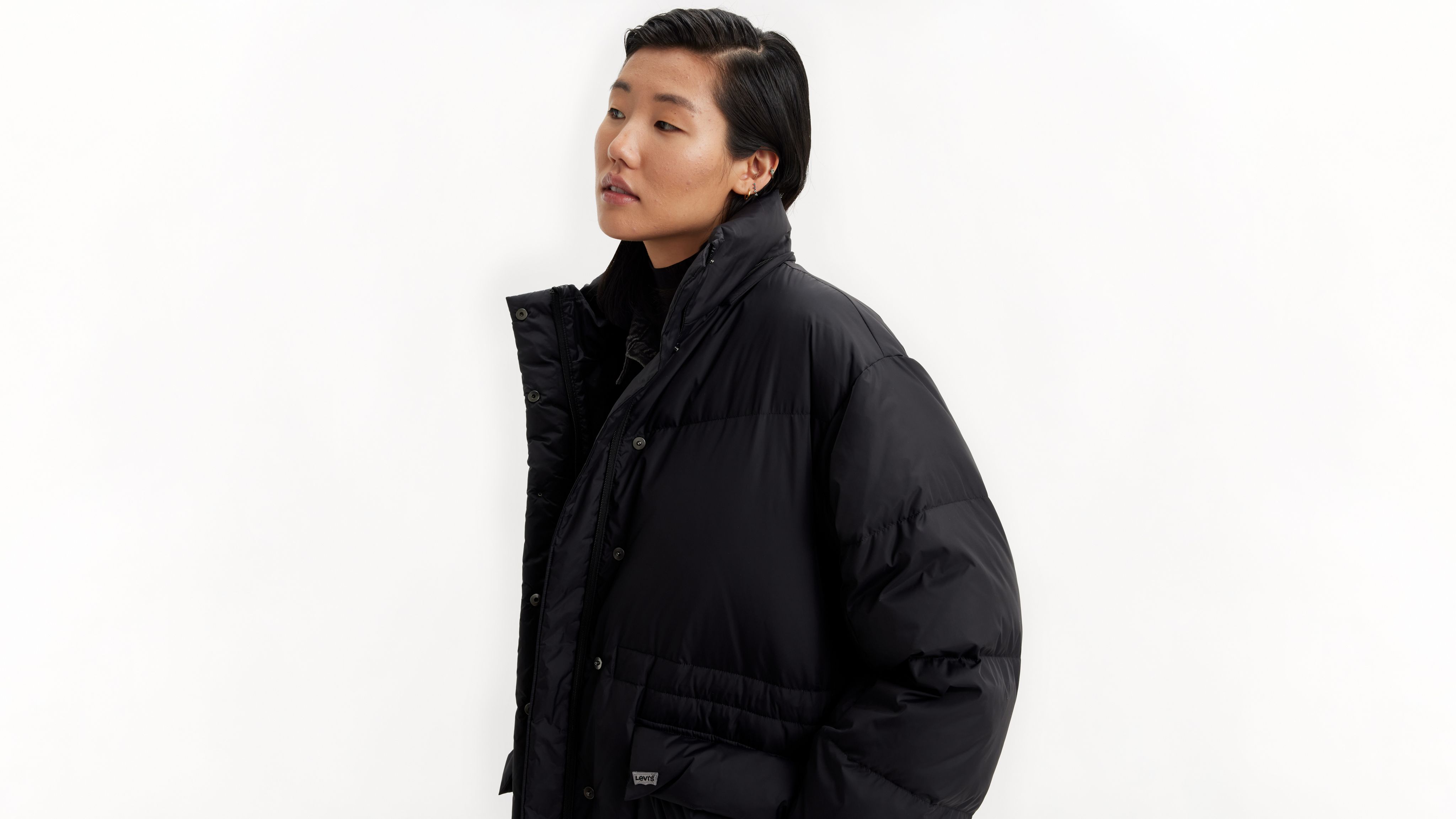 Western Midi Bubble Puffer Jacket