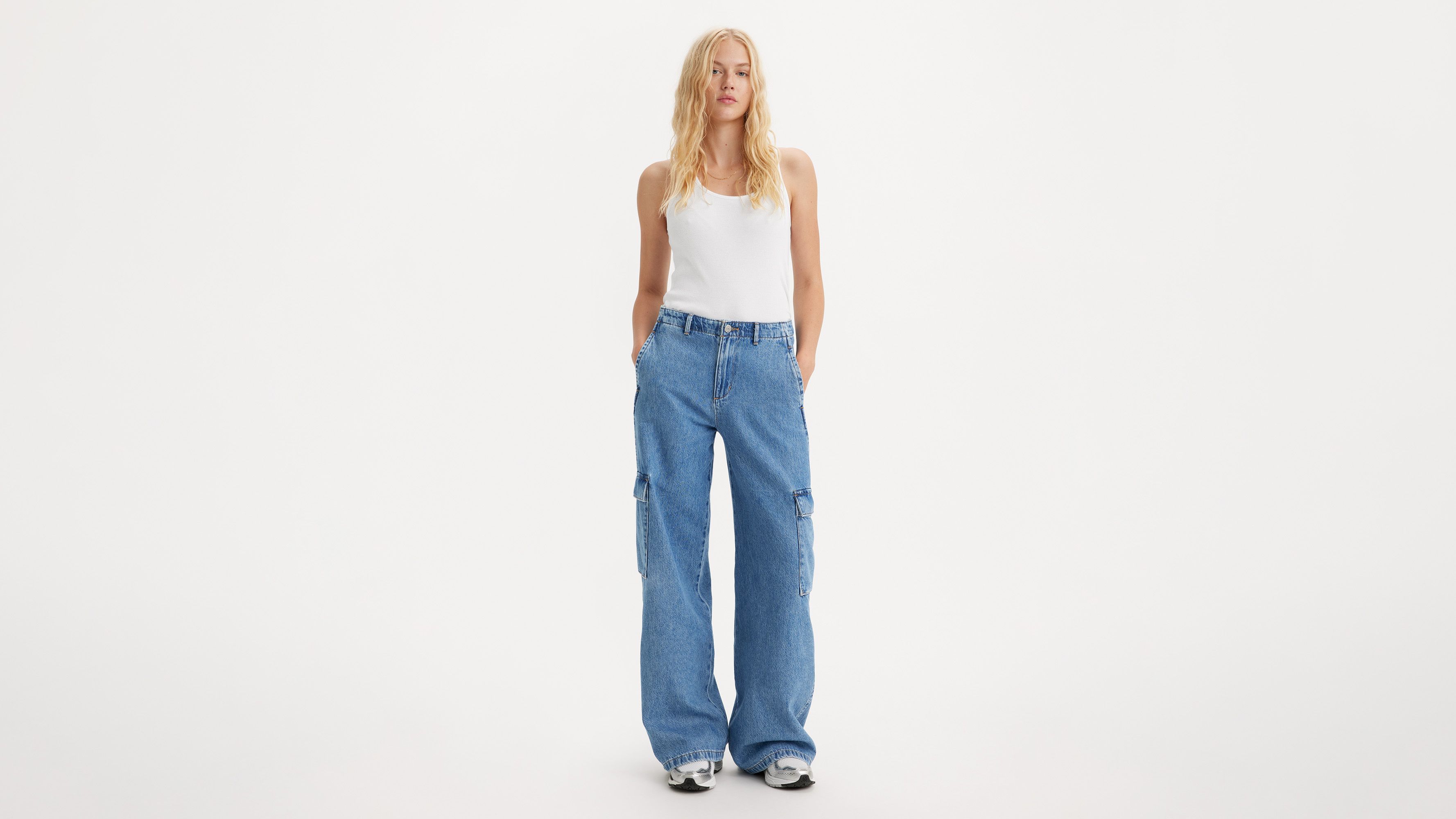 Baggy Cargo Women's Jeans