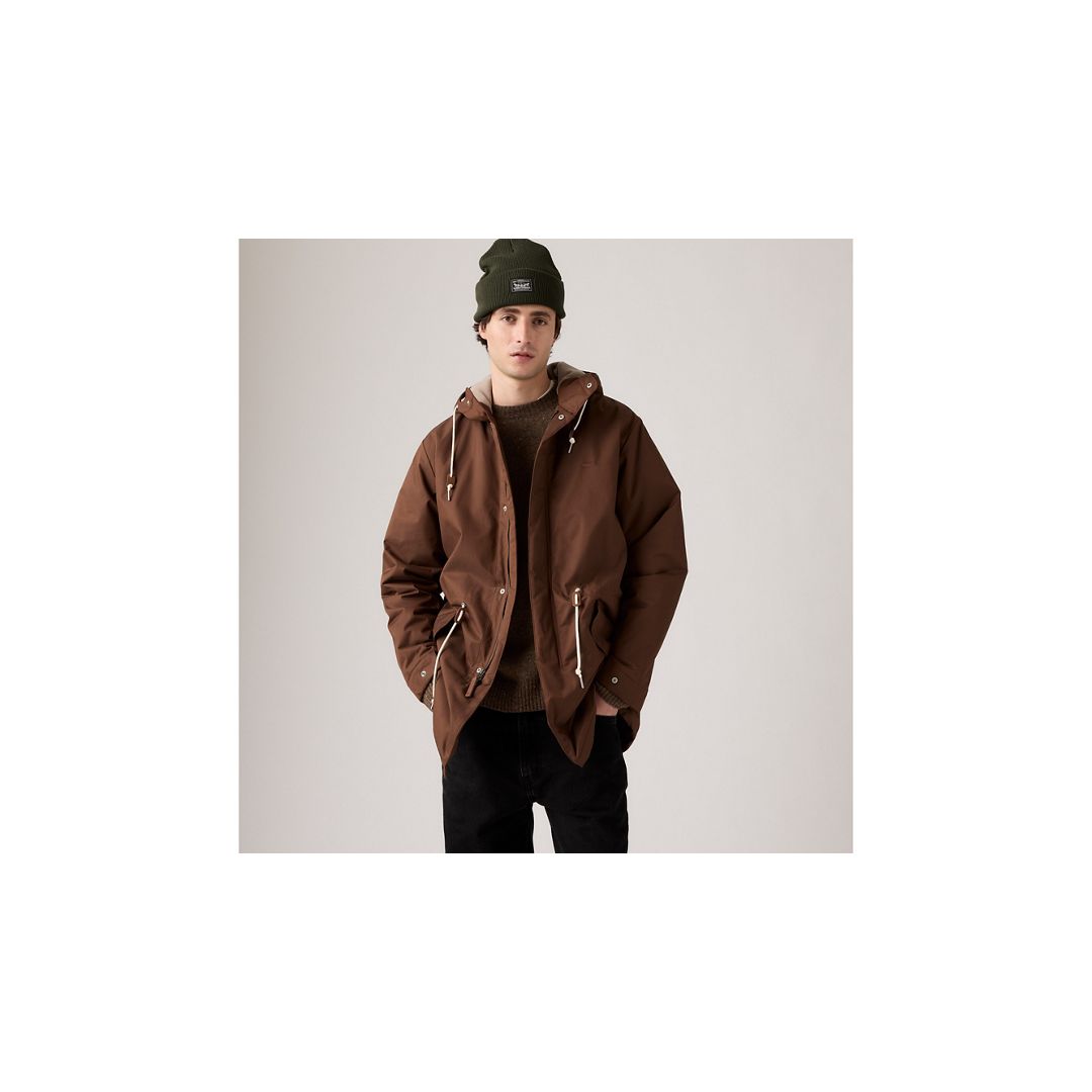 Levi's Harrison Parka In Brown