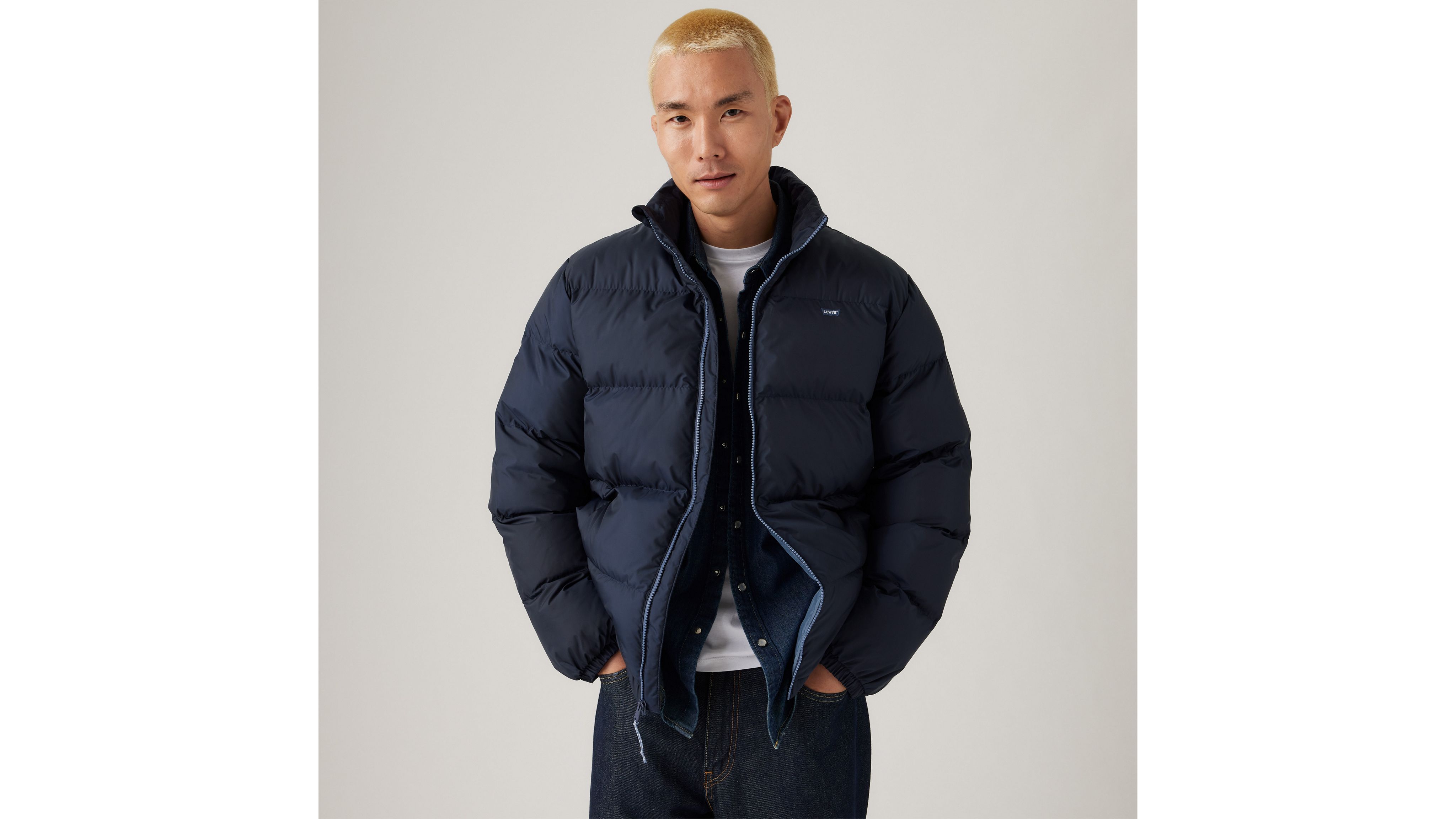 Levi's Piedmont Short Puffer Jacket In Multi