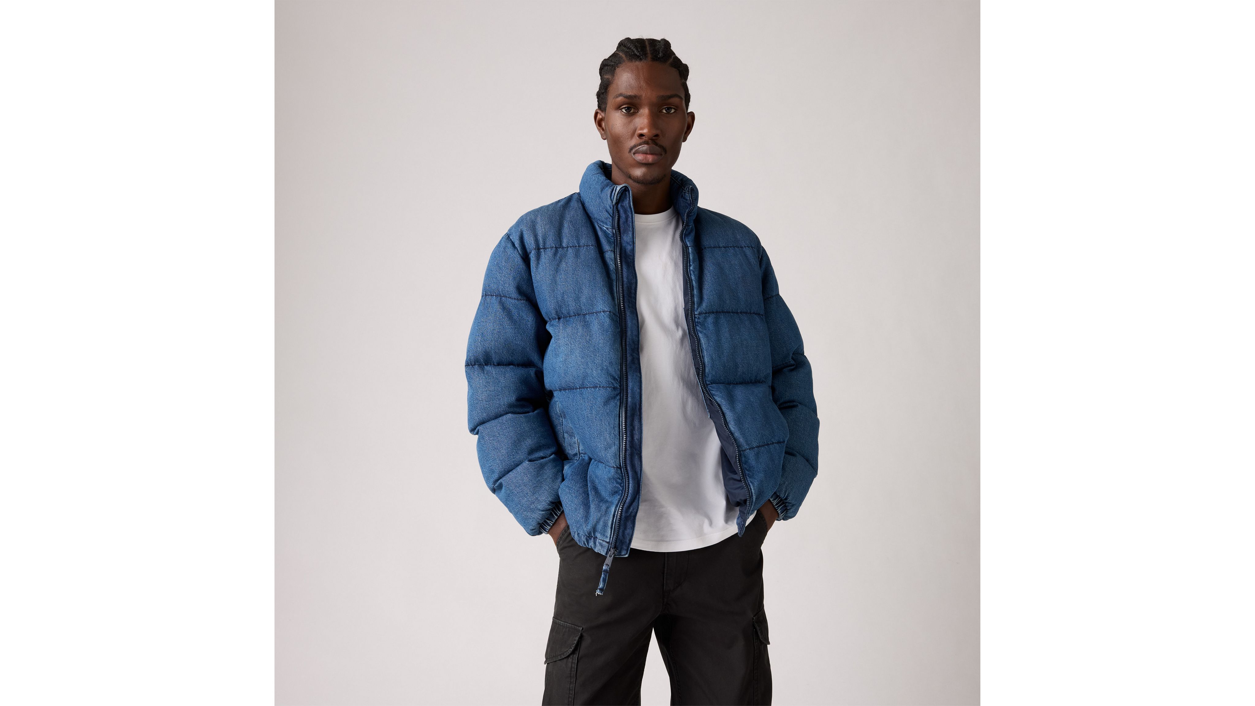 Levi's Piedmont Short Puffer Jacket In Multi