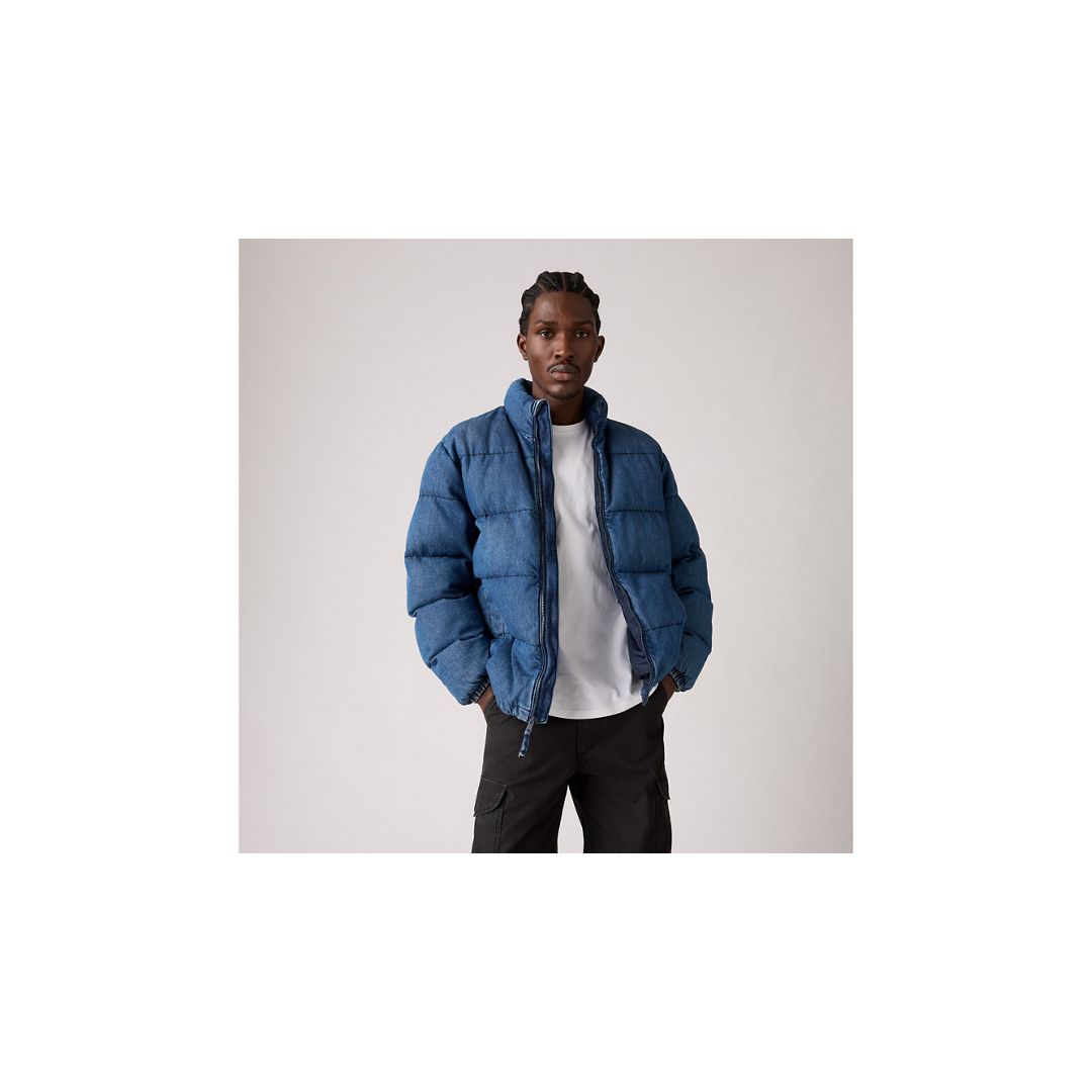 Levi's Piedmont Short Puffer Jacket In Multi