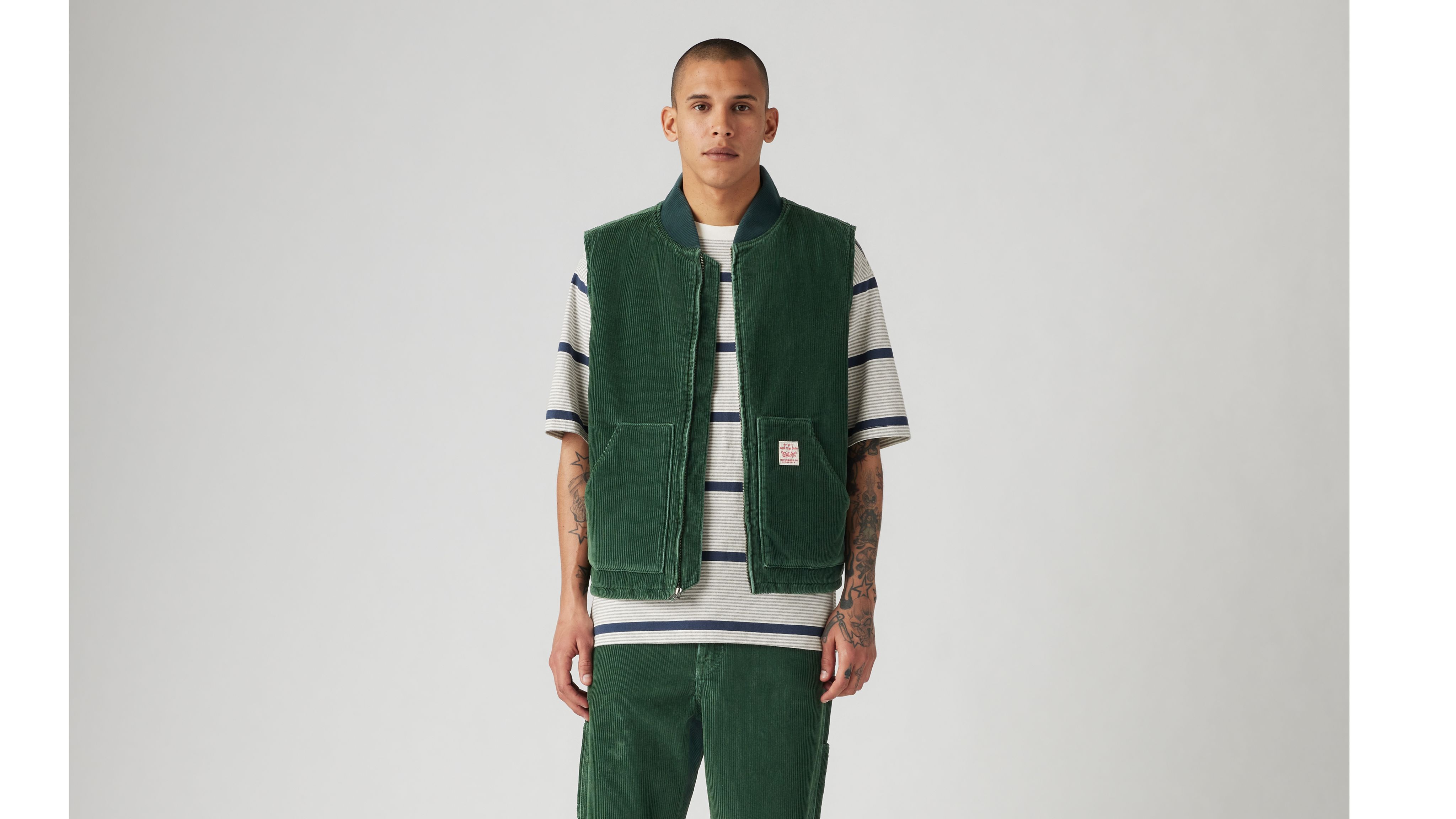 Sansome Vest - Green | Levi's® US