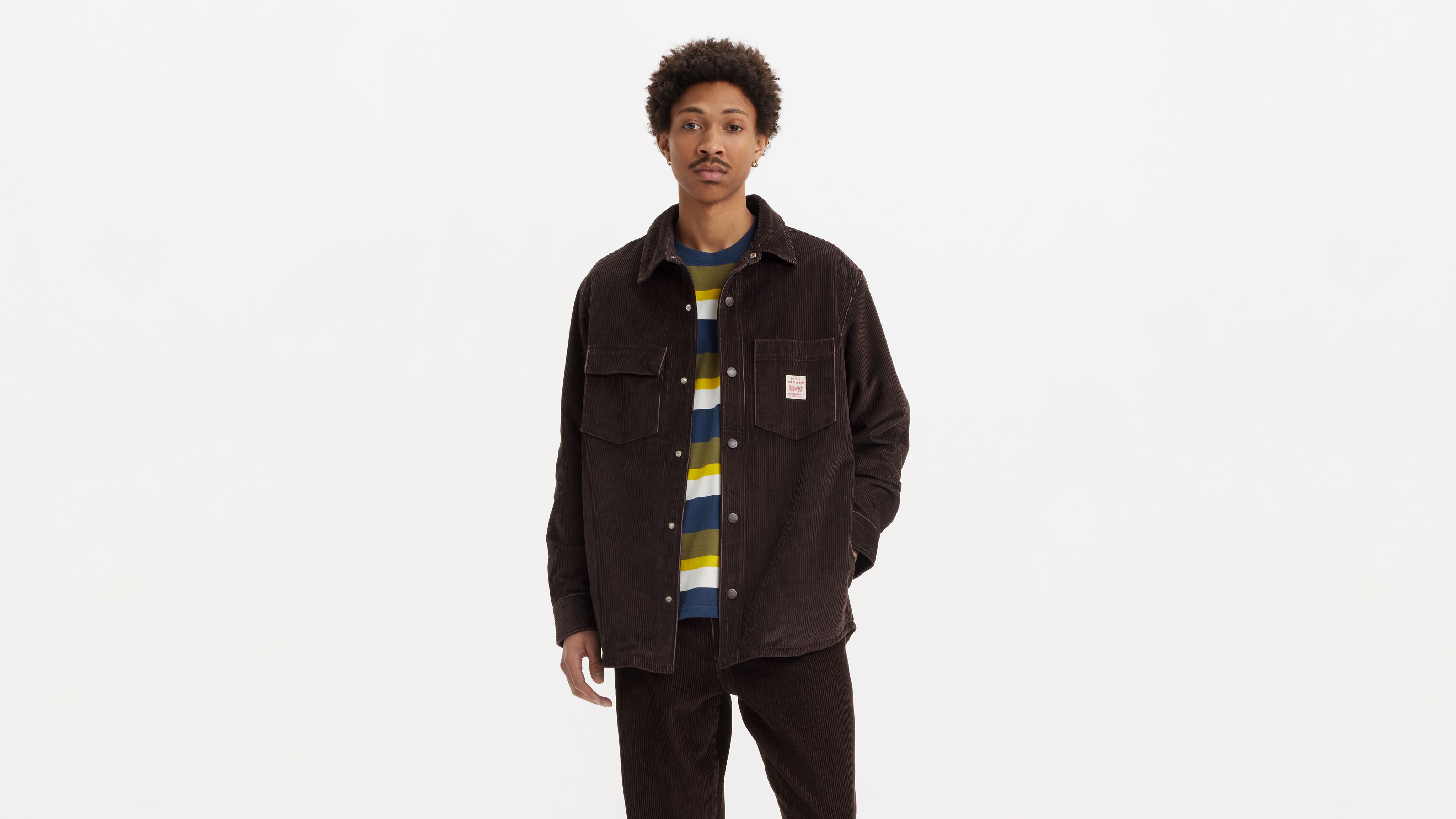 Telegraph Overshirt - Brown | Levi's® US