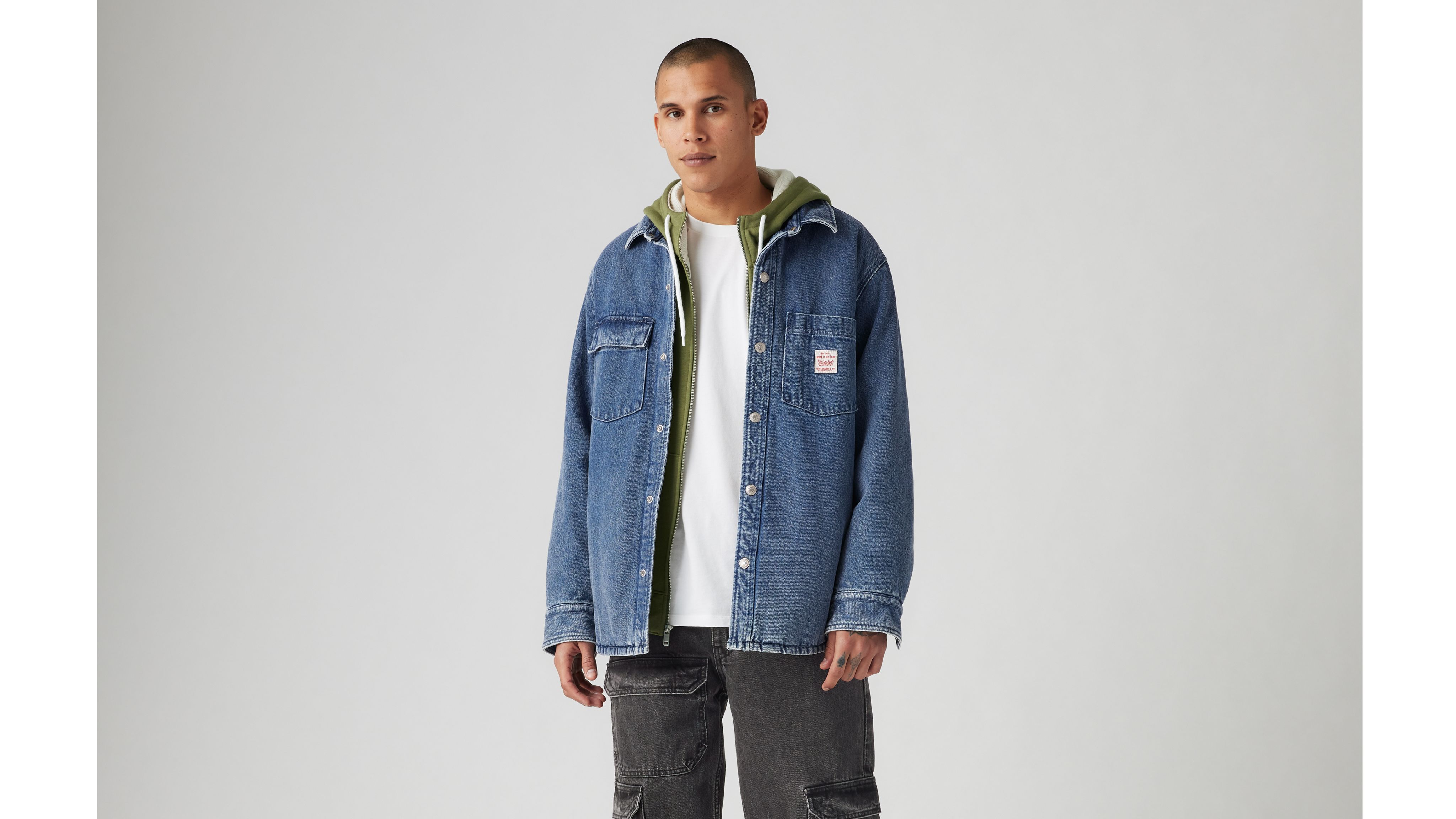 Telegraph Overshirt - Blue | Levi's® GE