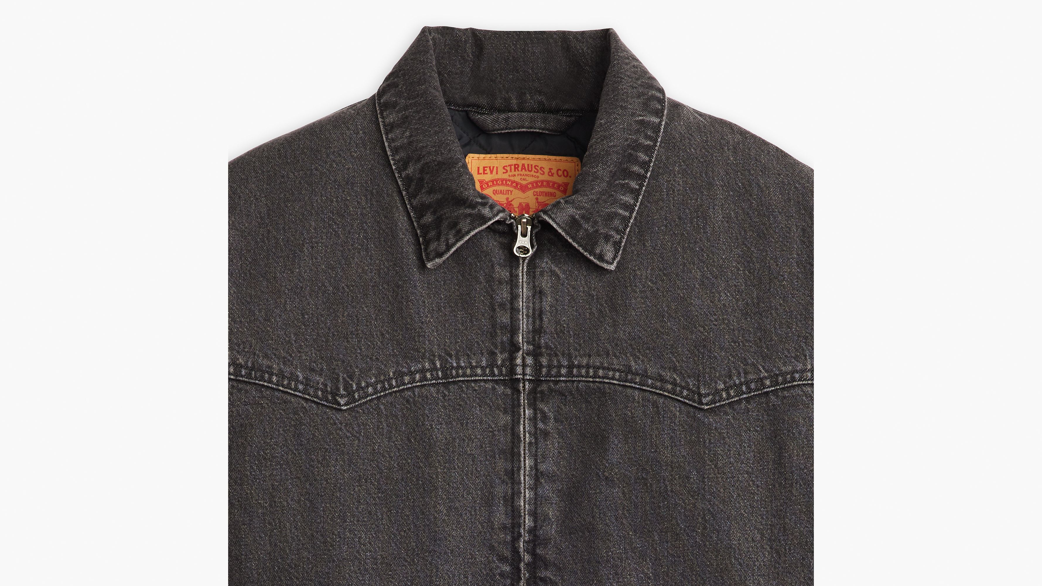 ミュージシャン LONG AVIATOR JACKET Embarcadero Aviator Jacket - Black | Levi's® US