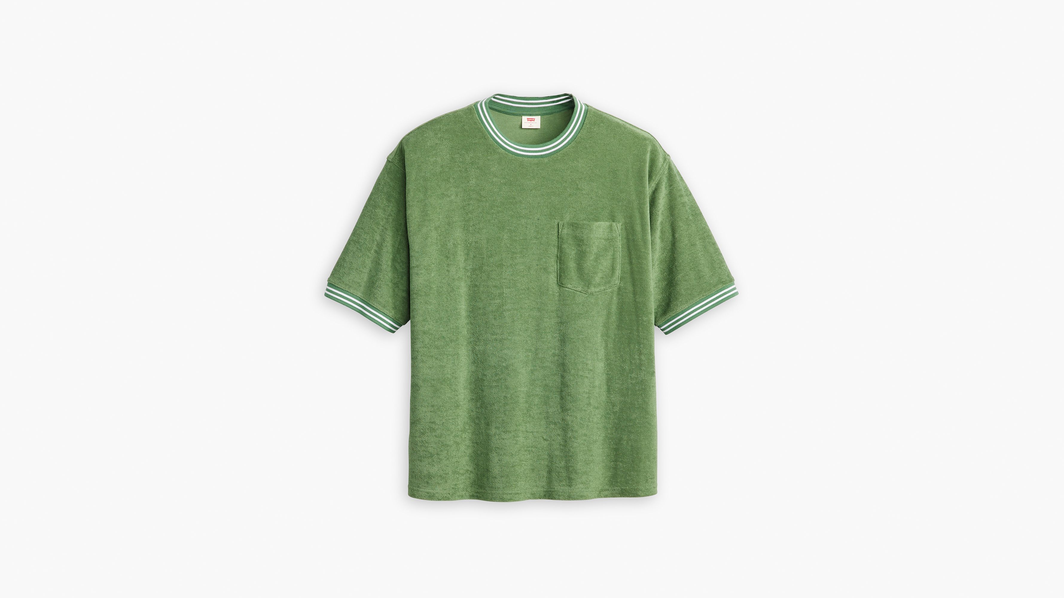 T-shirt con tasca a mezze maniche 5