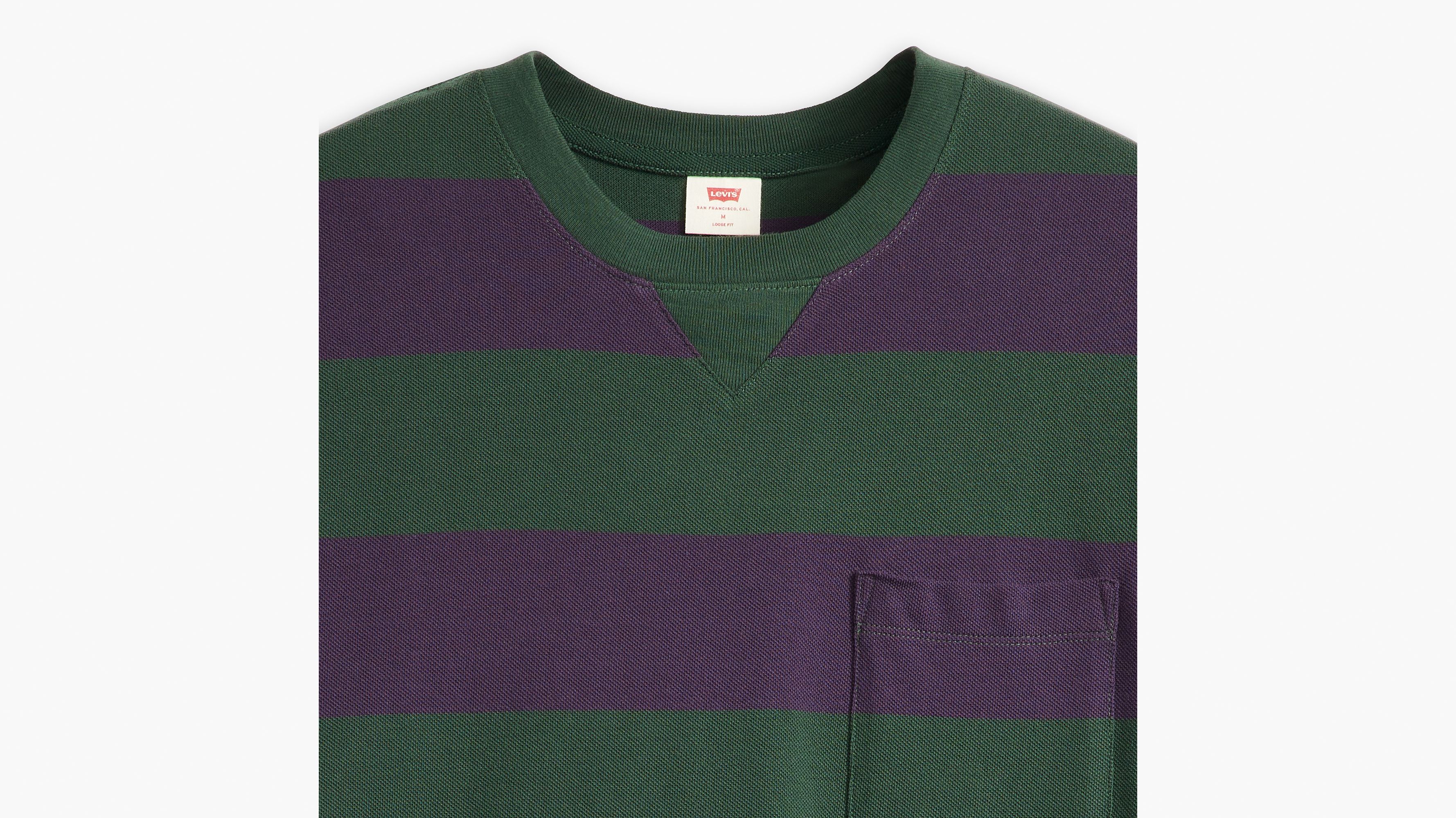 T-Shirt mit Tasche und halblangen Ärmeln 6