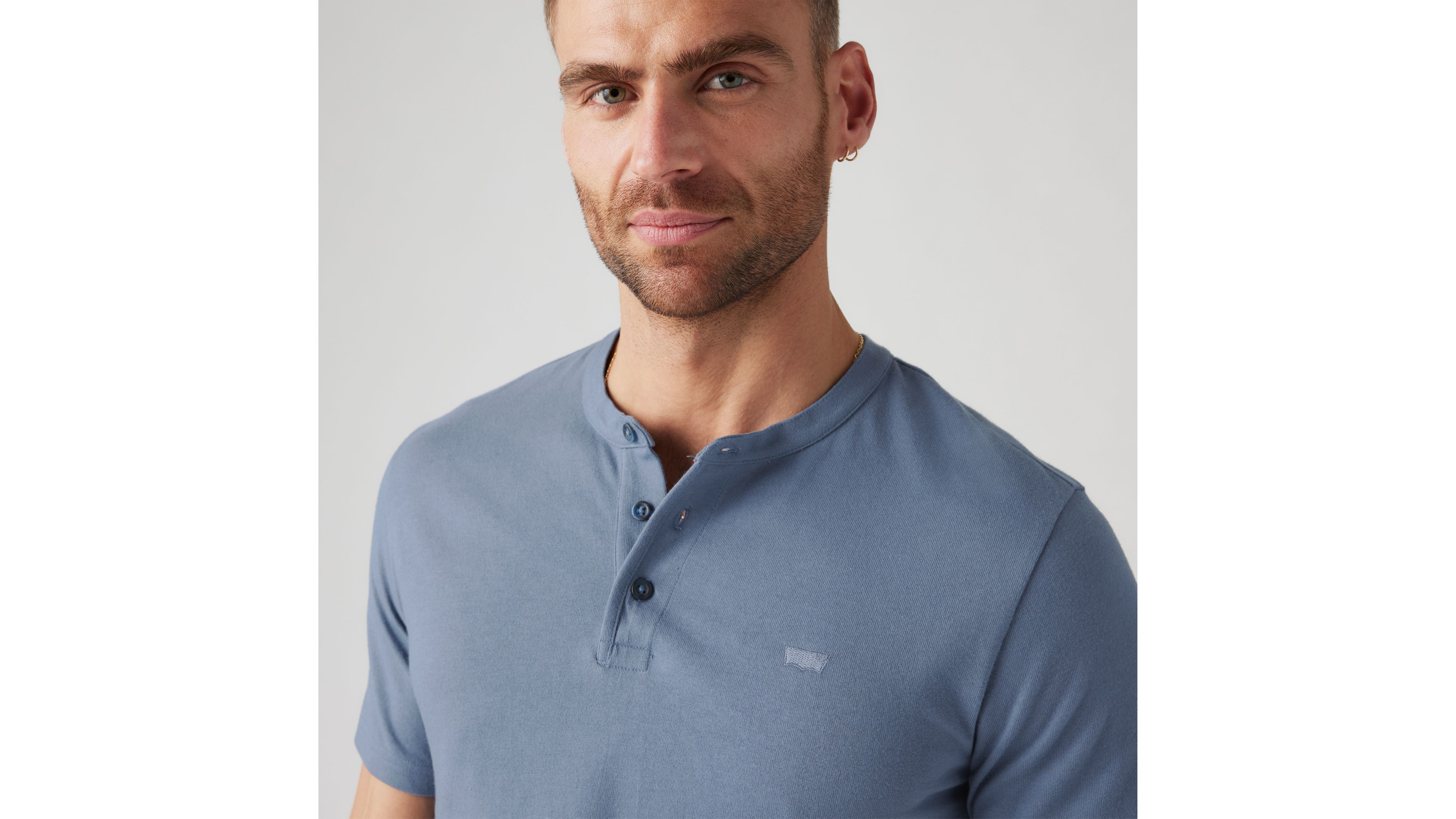 Housemark Henley Shirt Blau Levi's® DE