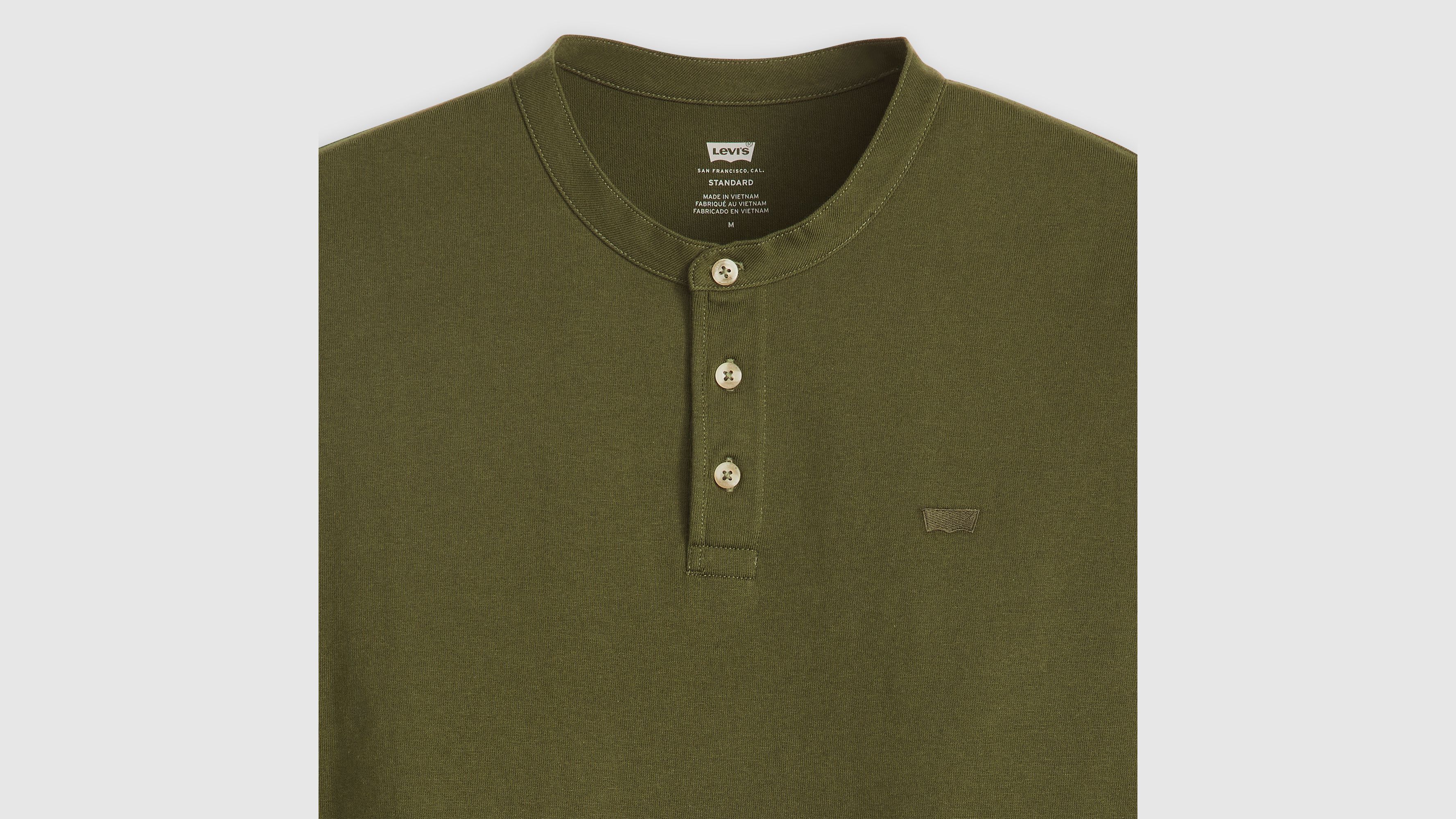 Short Sleeve Housemark Henley 6