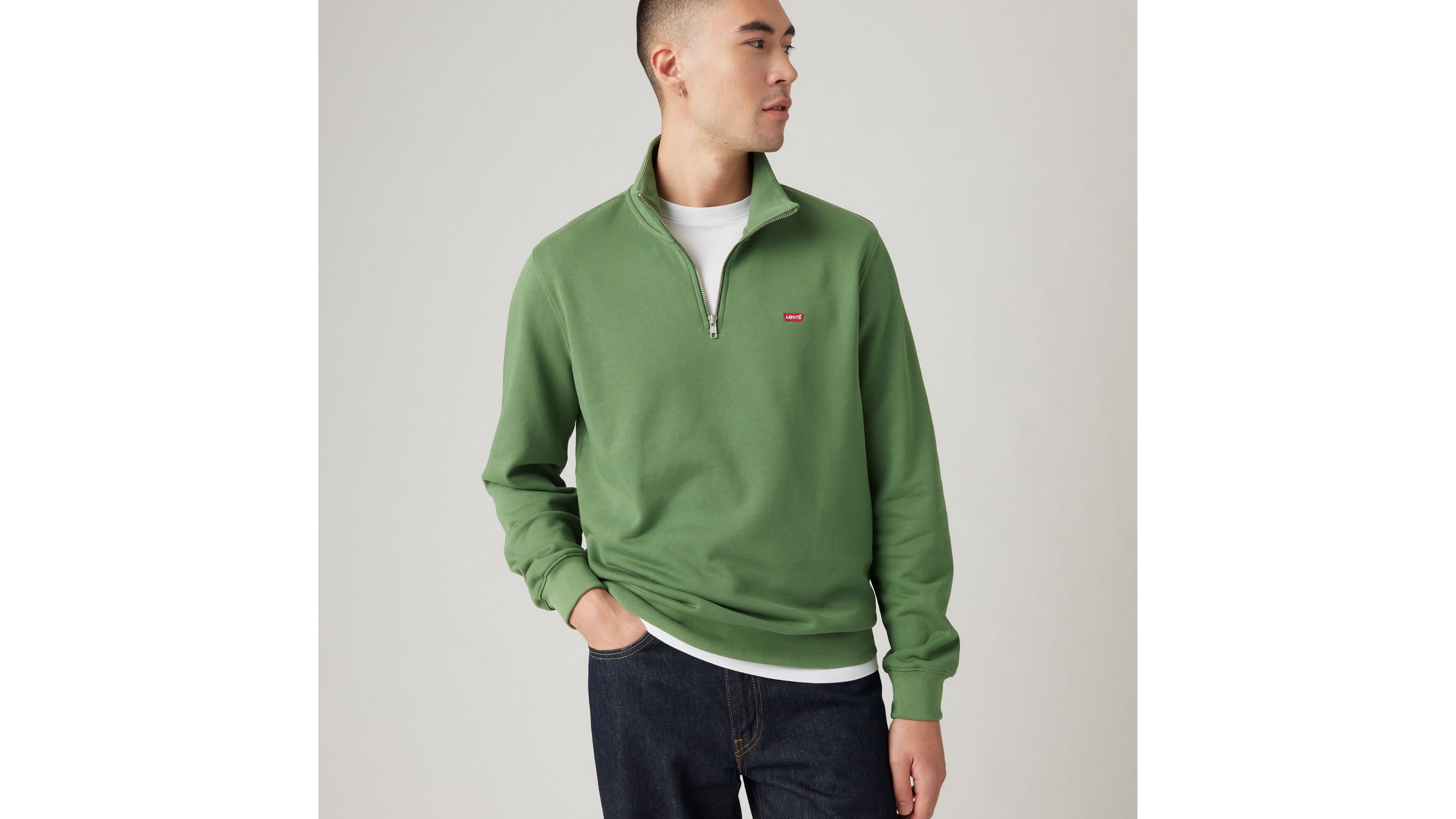 Pullover Original Housemark con cerniera a tre quarti 1