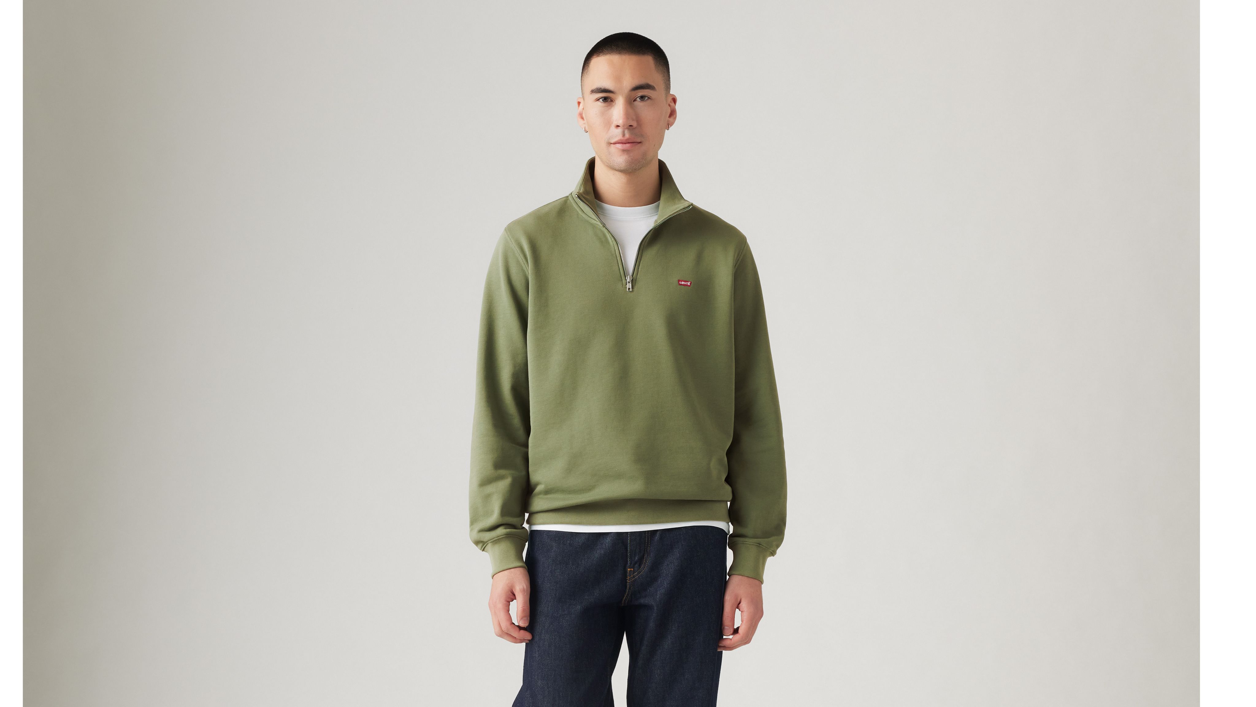 Jersey Original Housemark con cremallera de un cuarto 6