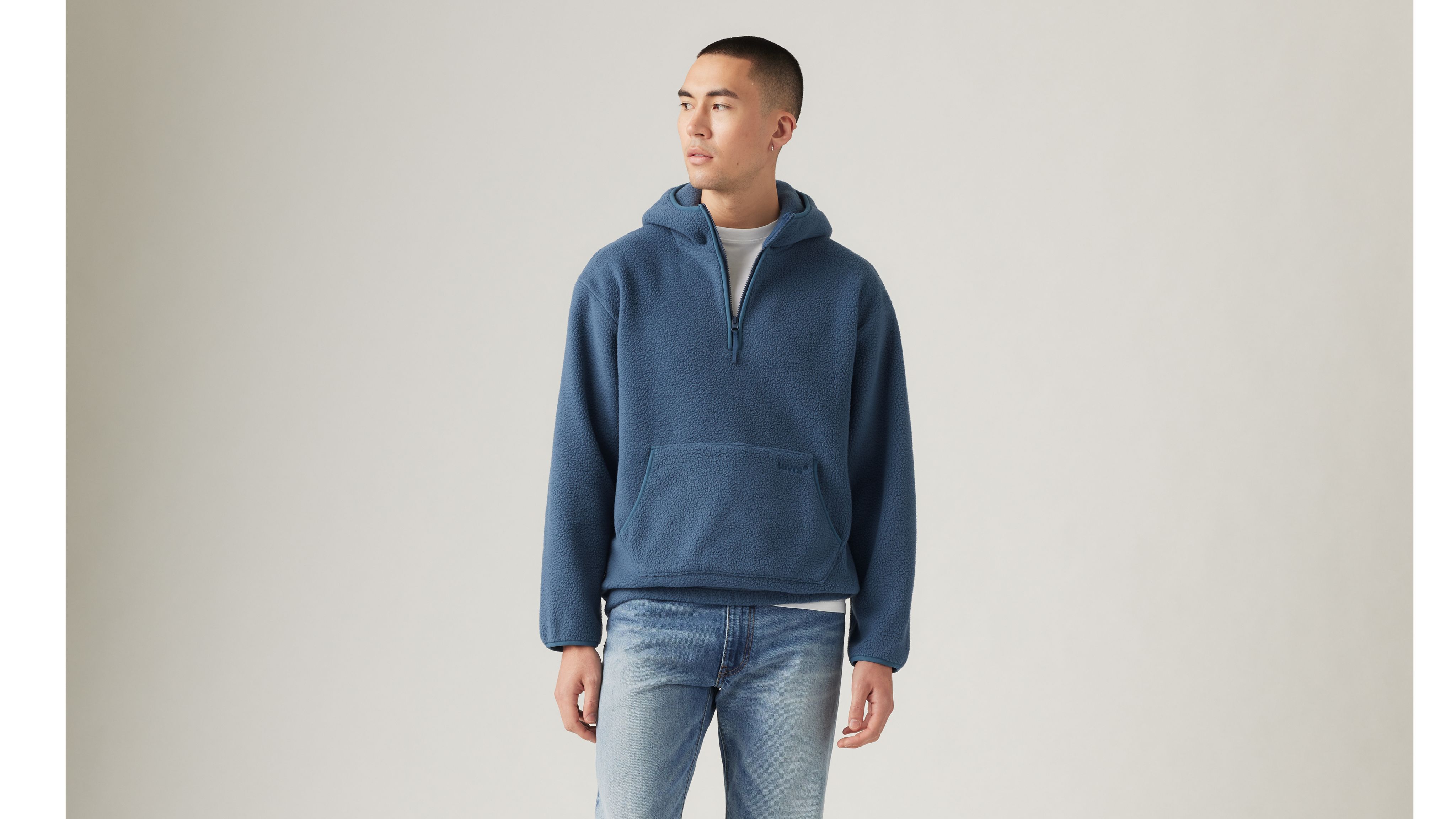 Hooded Sherpa Pullover 2