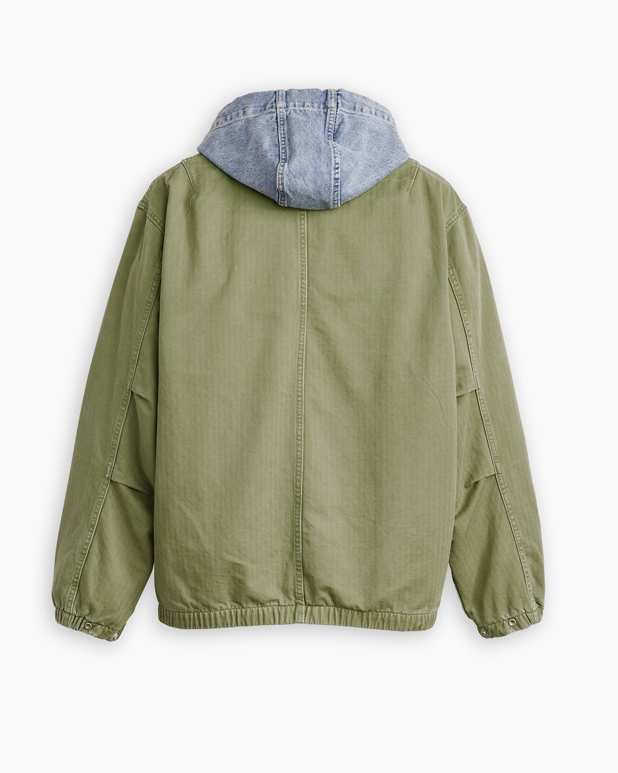 Duboce Hooded Work Jacket - Green | Levi's® US Duboce Hooded Work Jacket - Green | Levi's® US