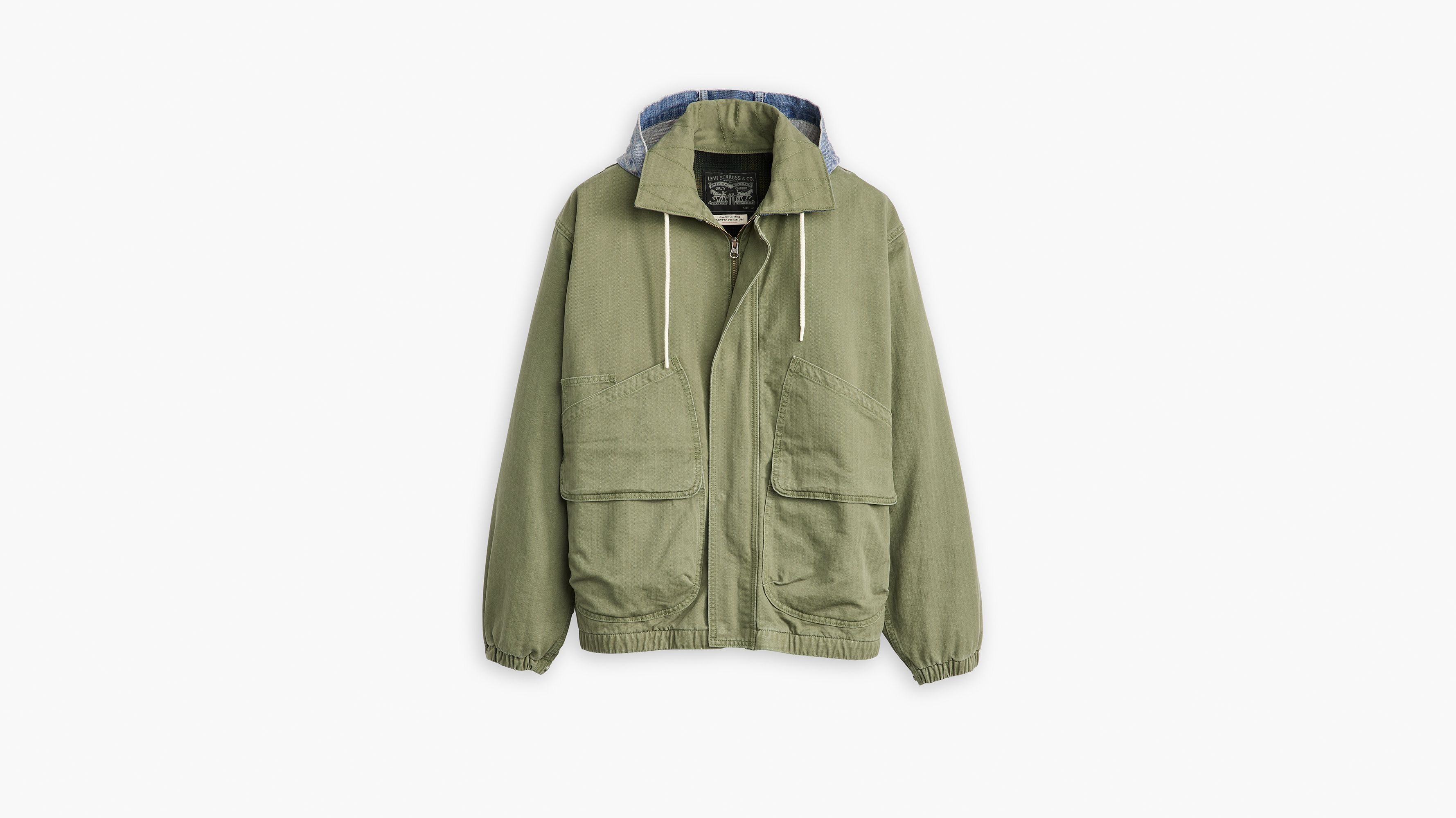 Duboce Hooded Work Jacket - Green | Levi's® US Duboce Hooded Work Jacket - Green | Levi's® US