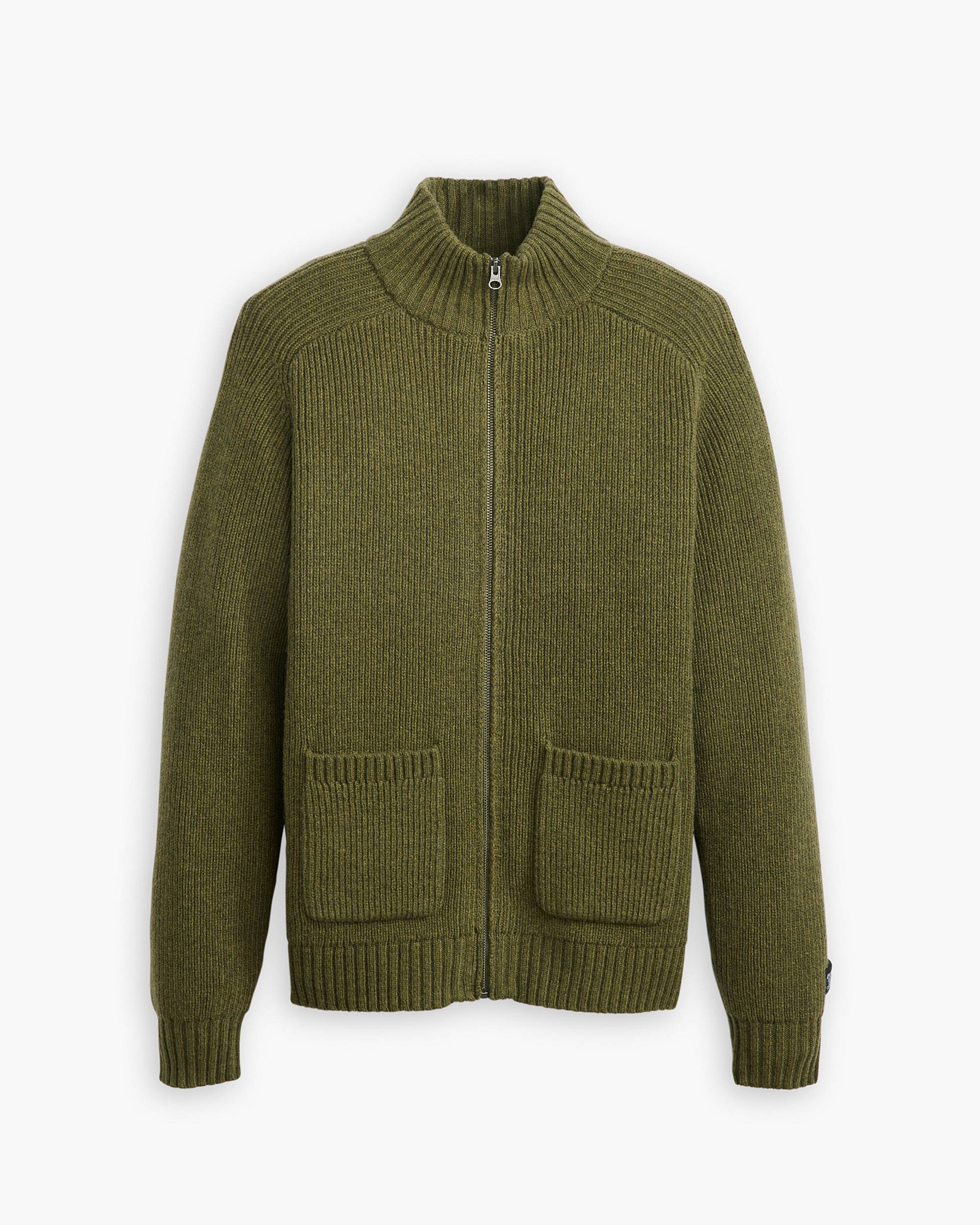Zip-up Sweater - Green | Levi's® US Zip-up Sweater - Green | Levi's® US