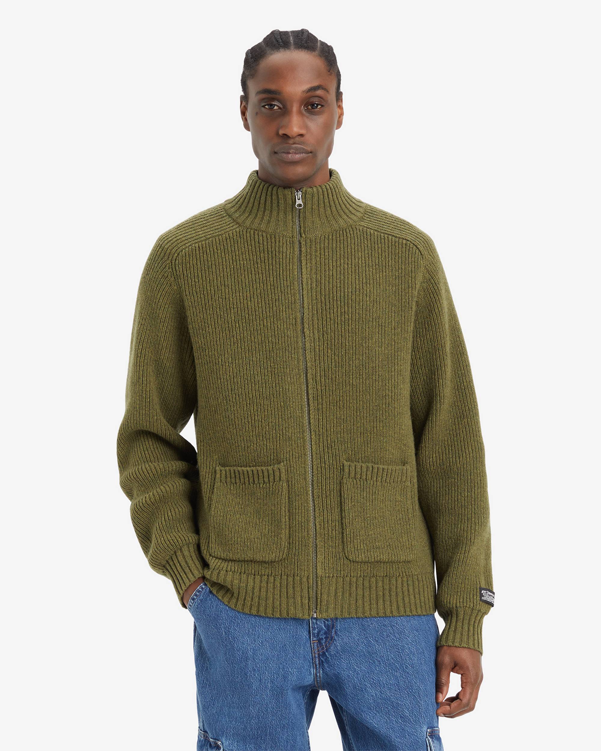 Zip-up Sweater - Green | Levi's® US Zip-up Sweater - Green | Levi's® US