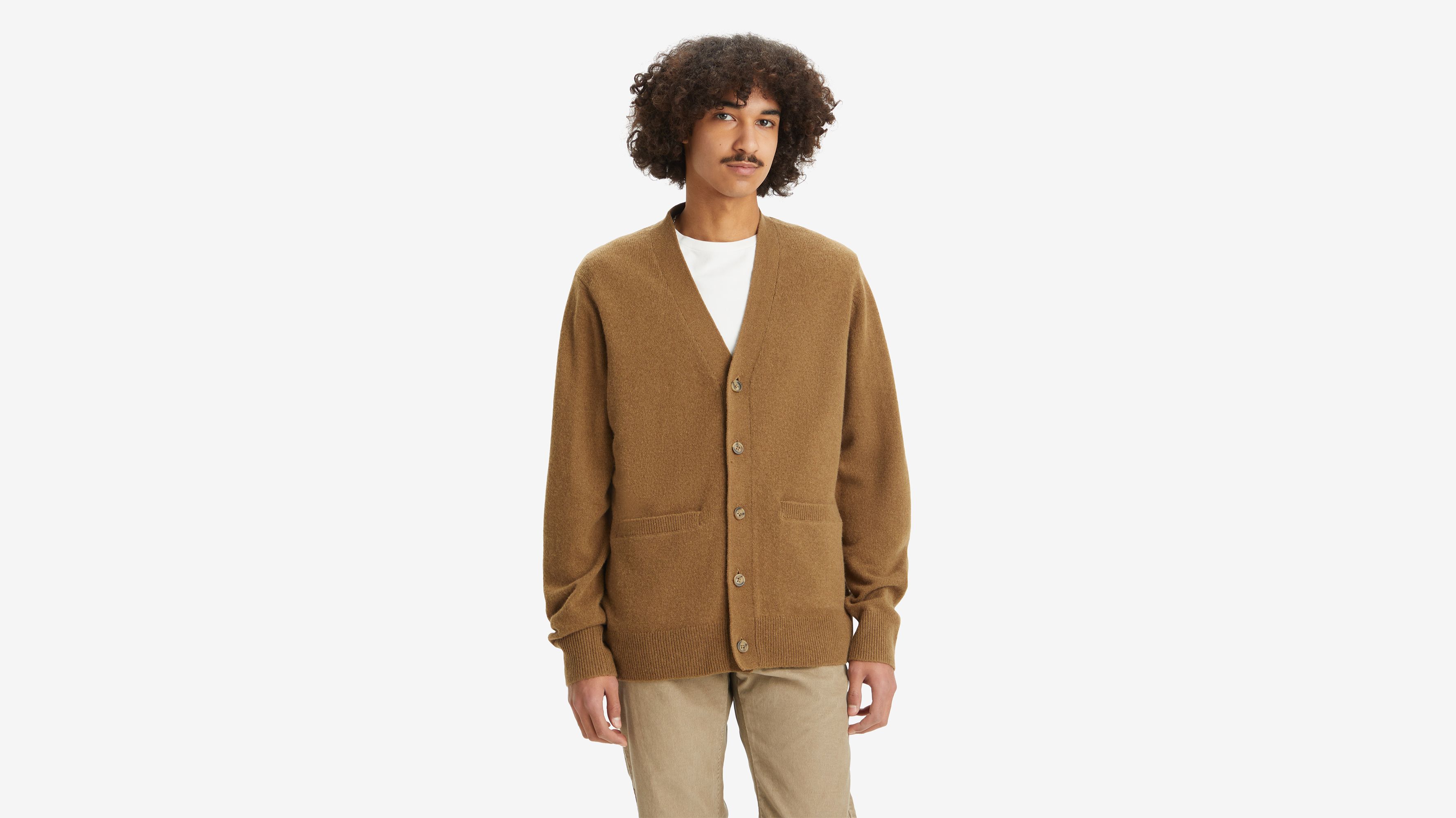 Levi's Richmond Cardigan In Ermine