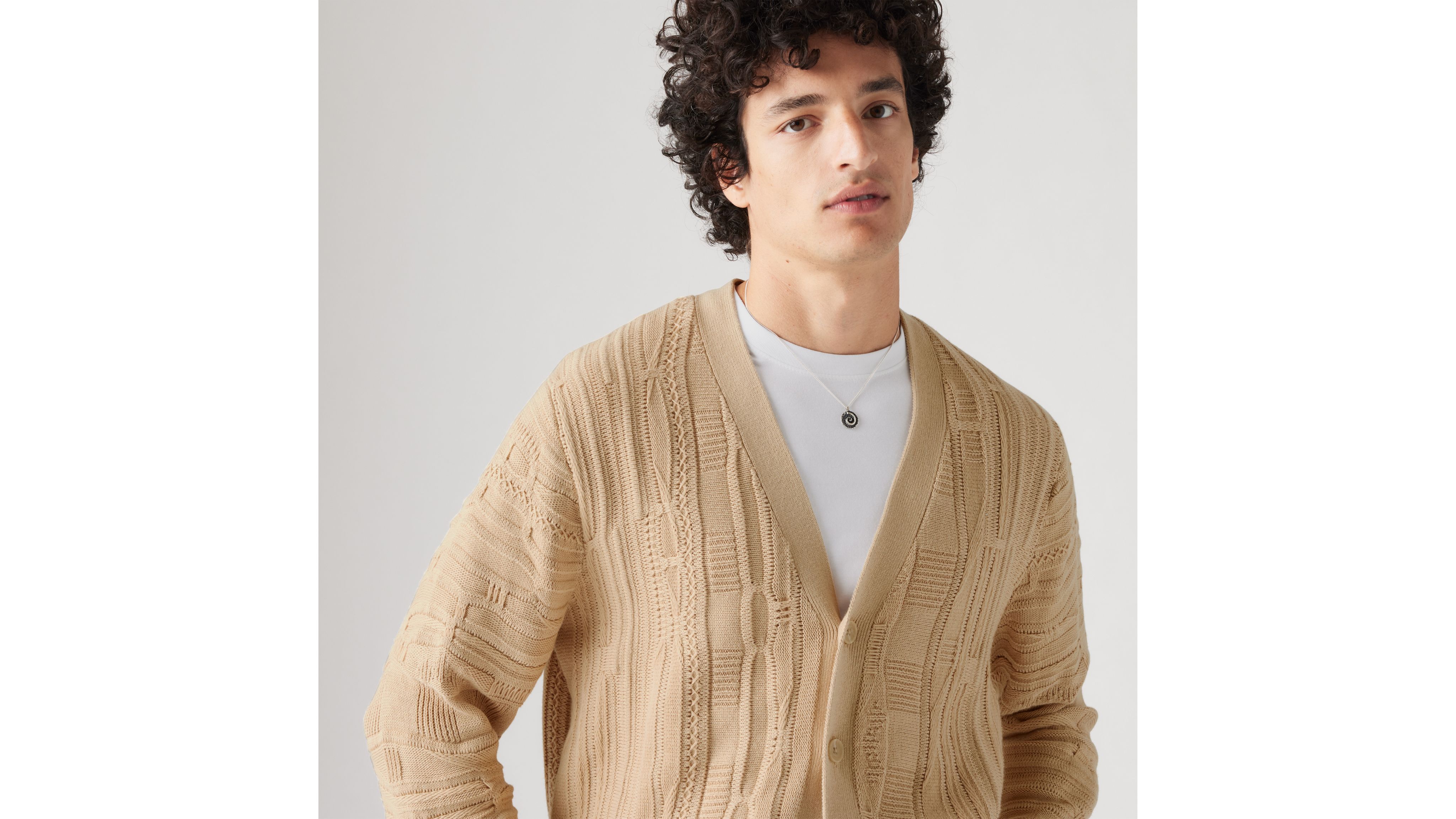 Levi's Richmond Cardigan In Safari