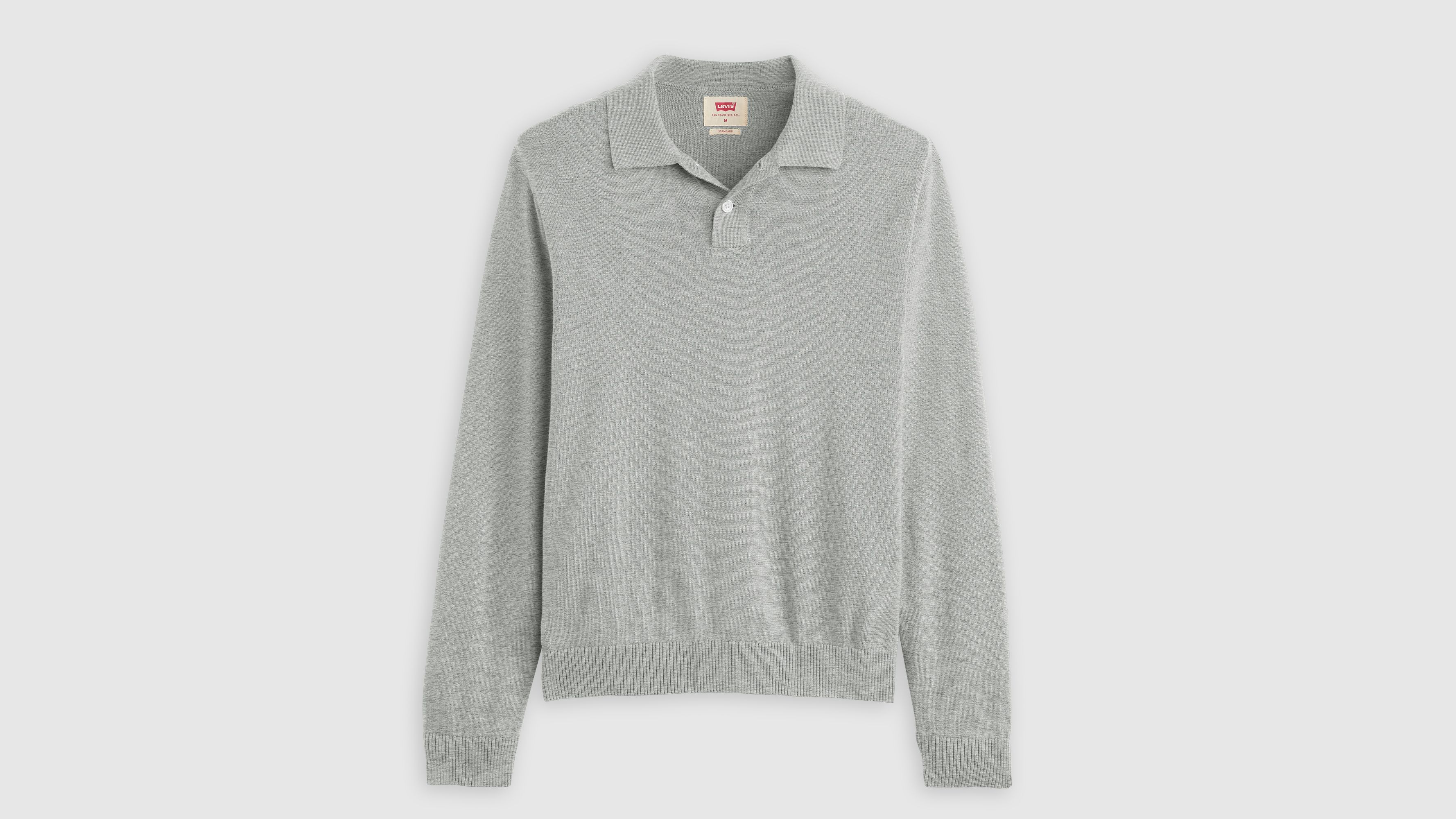 Long Sleeve Sweater Polo 5