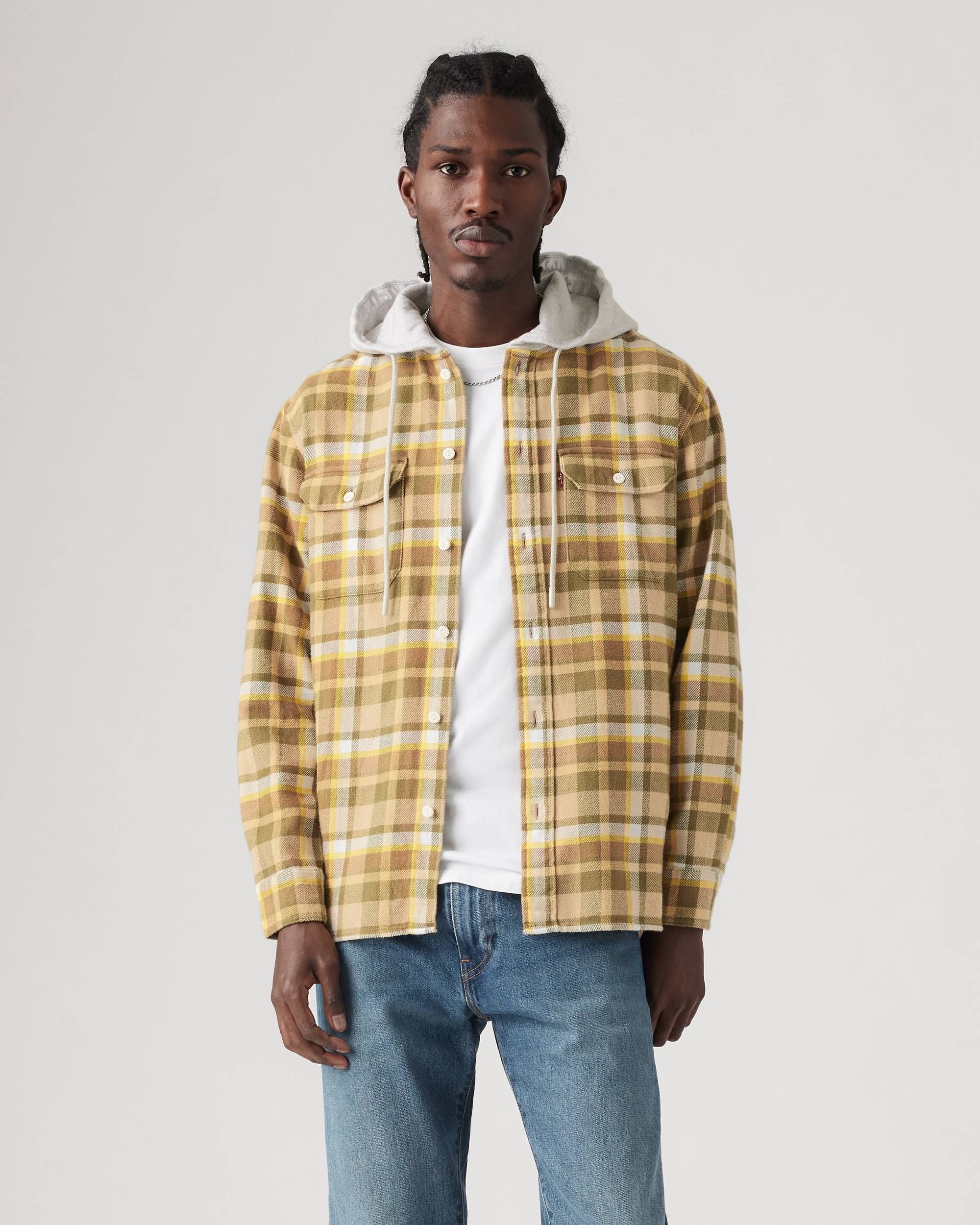 Hooded Classic Worker Shirt - Multi-color | Levi's® US Hooded Classic Worker Shirt - Multi-color | Levi's® US