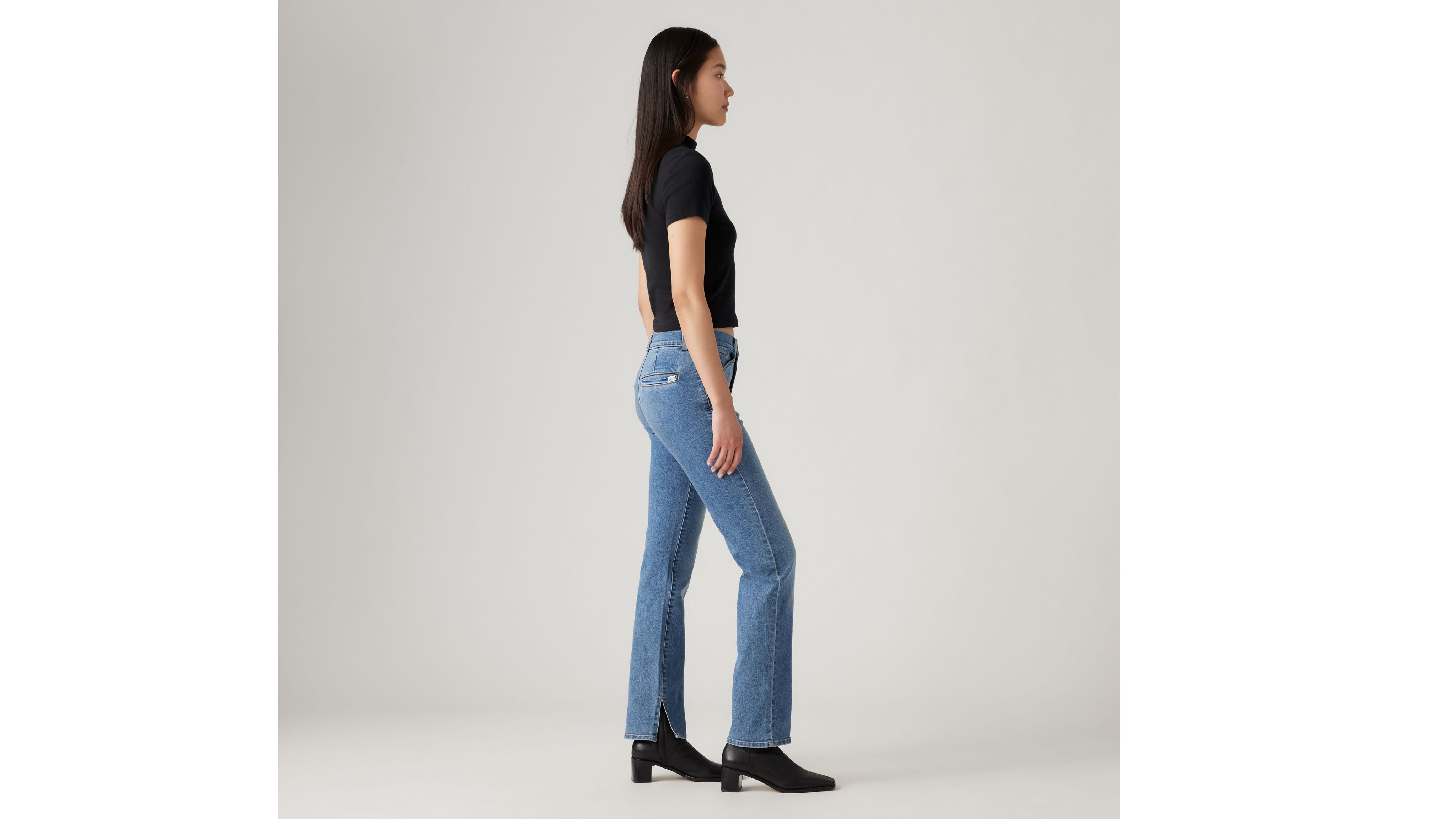 ショーン　314 Levi's 314 Shaping Slimming Straight Leg Mid Rise Jeans - Macy's
