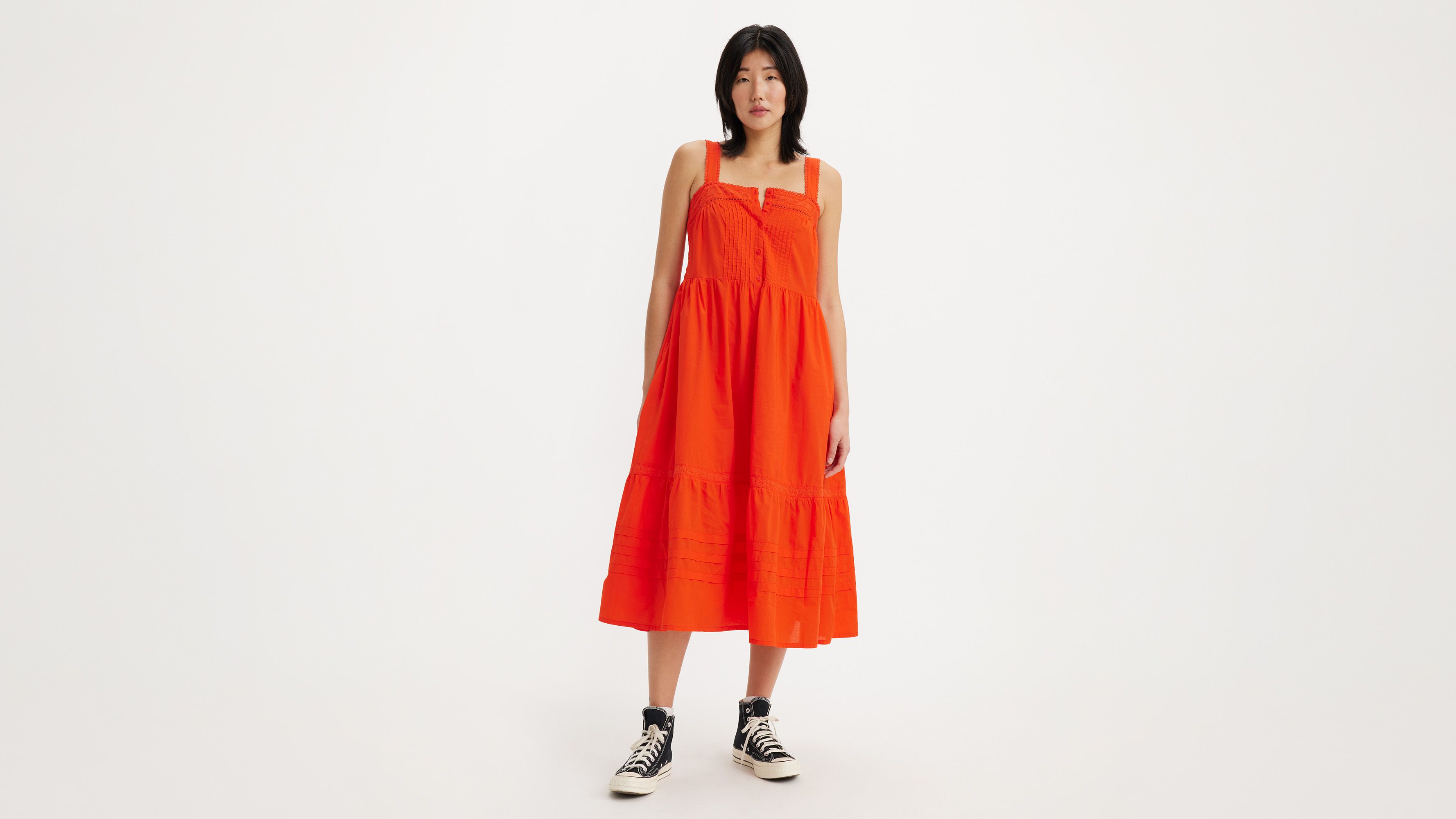 Nuage Airy DressサイズM AW Nydia Dress, Sage Green Chiffon Floor Length Square