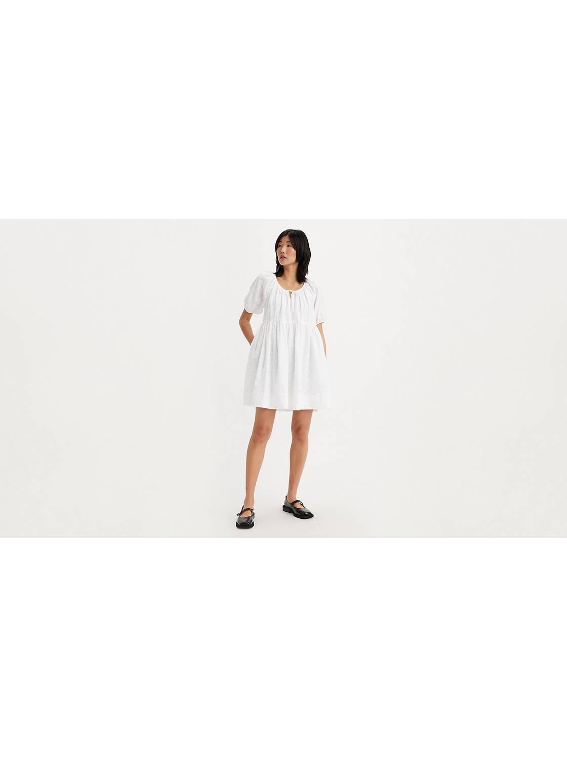 Jaylee Short-Sleeve Mini Dress 1