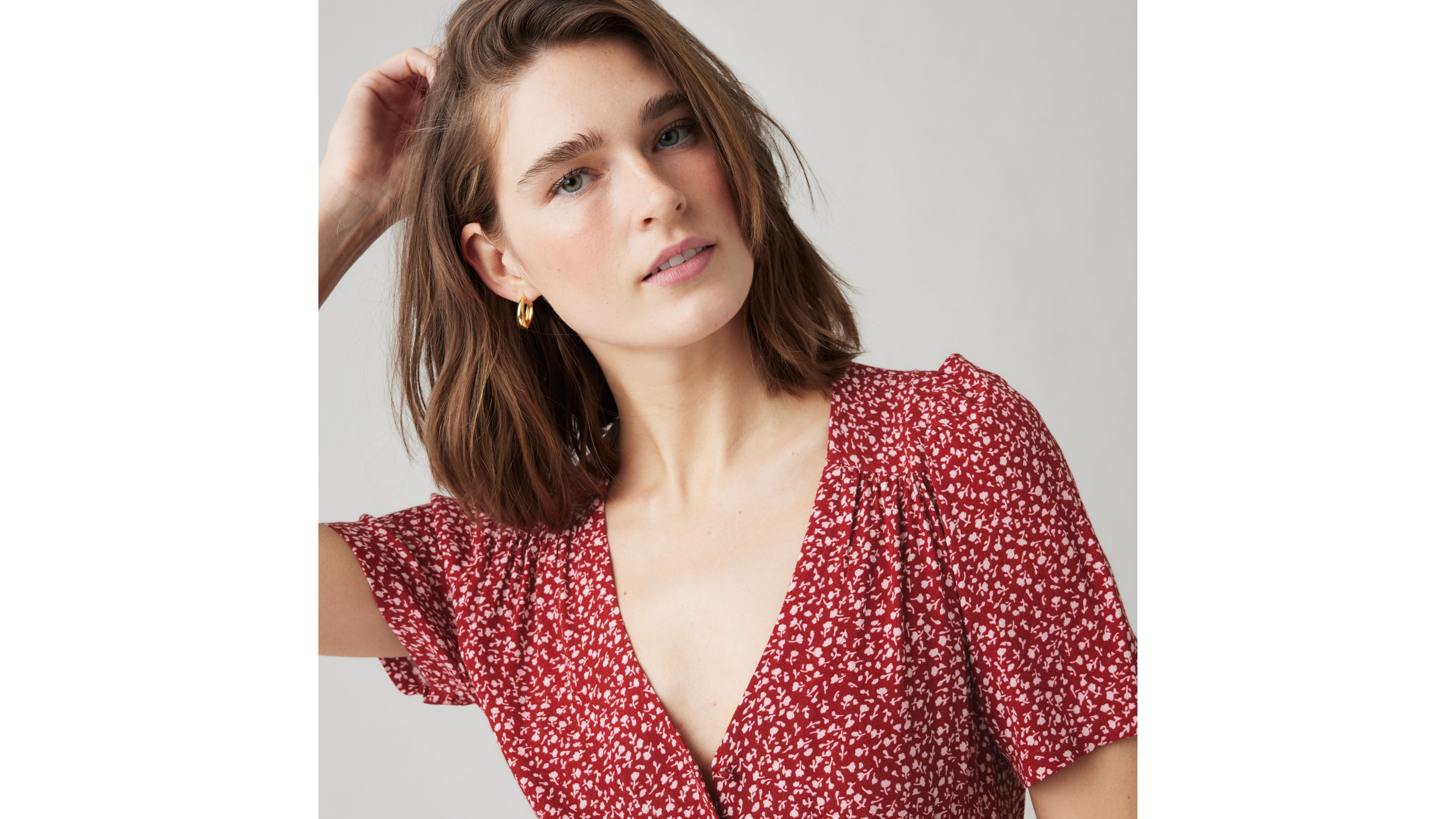 Robe mi-longue manche courte Sarina 4