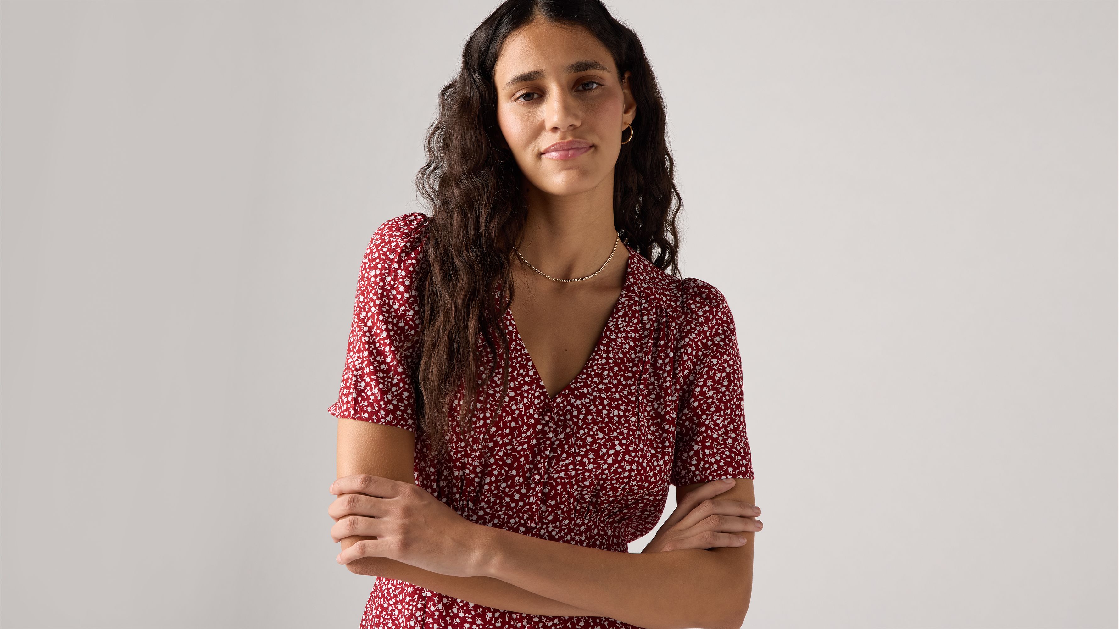 Sarina Short Sleeve Midi Dress 4