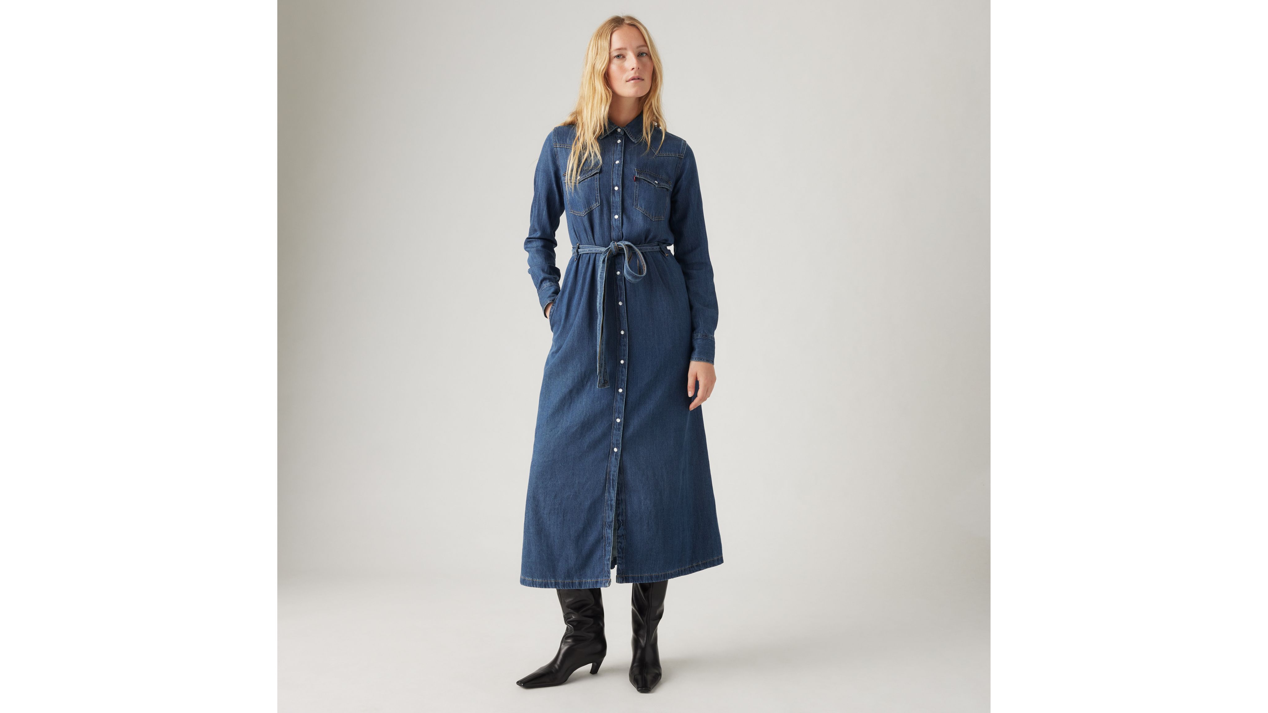 Quinney Denim Dress