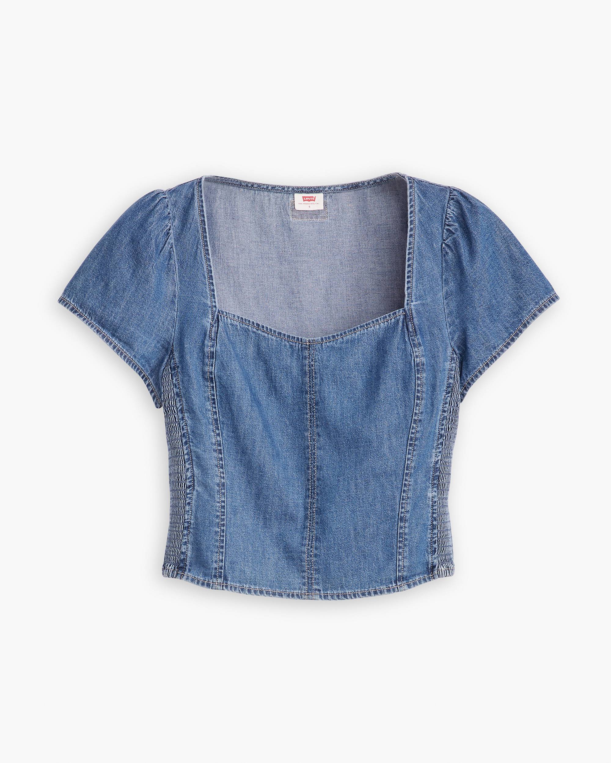 Ophelia Top in Blue Ophelia Top in Blue