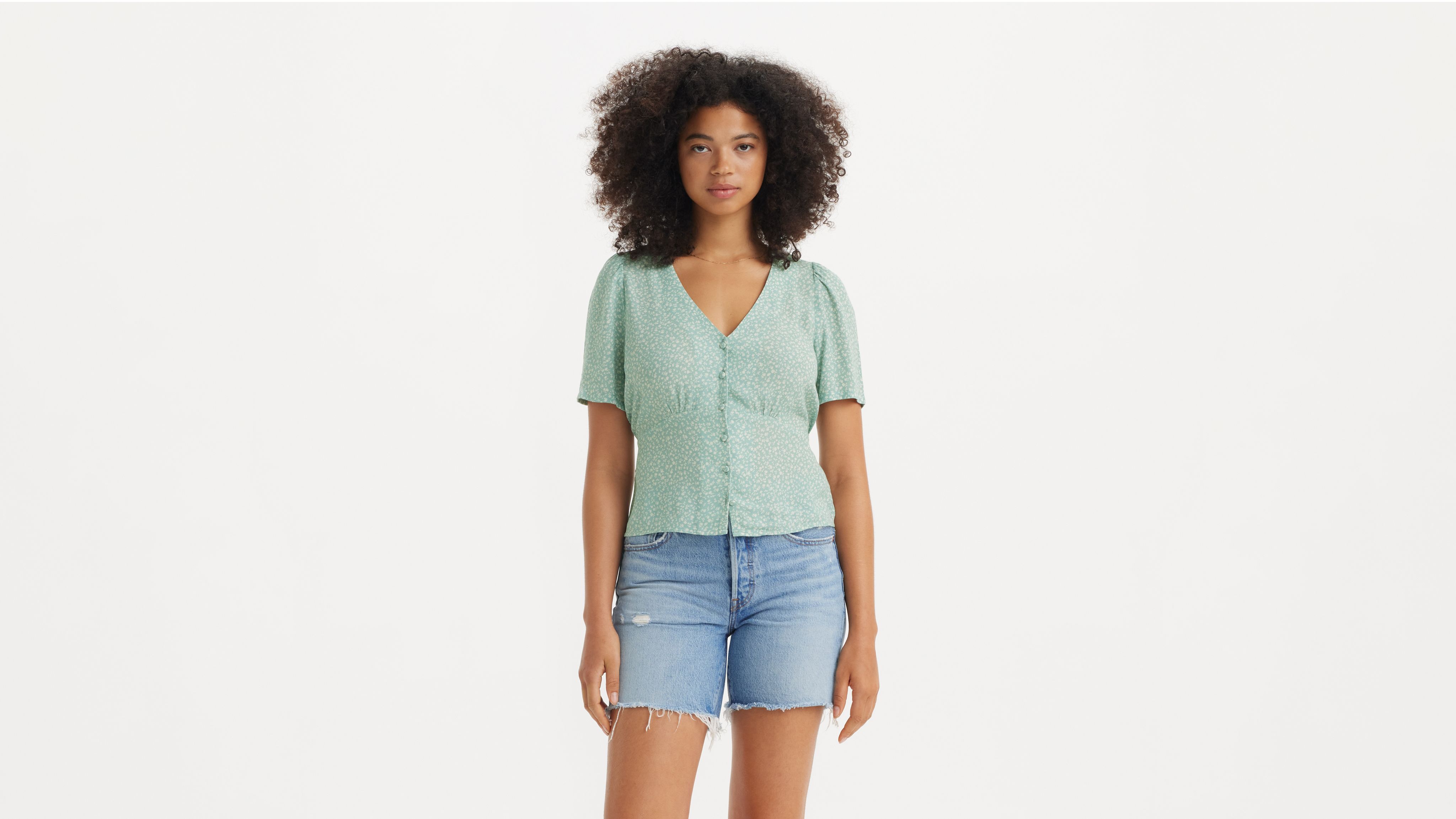 Dolores Short Sleeve Blouse