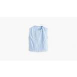 Lorelai Button-Up Sleeveless Shirt 3