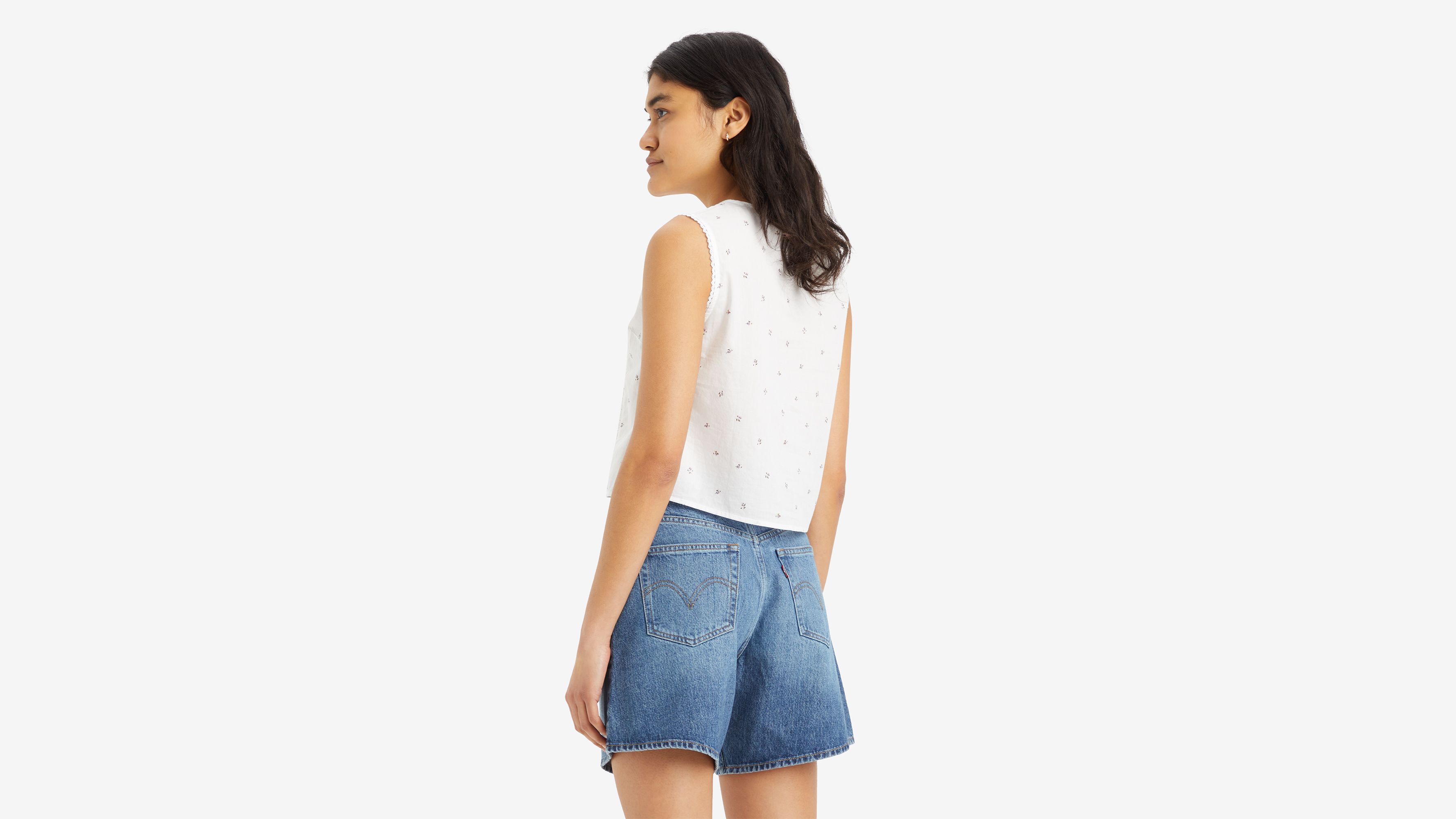 Ærmeløs Lorelai sweatshirt med knapper 2