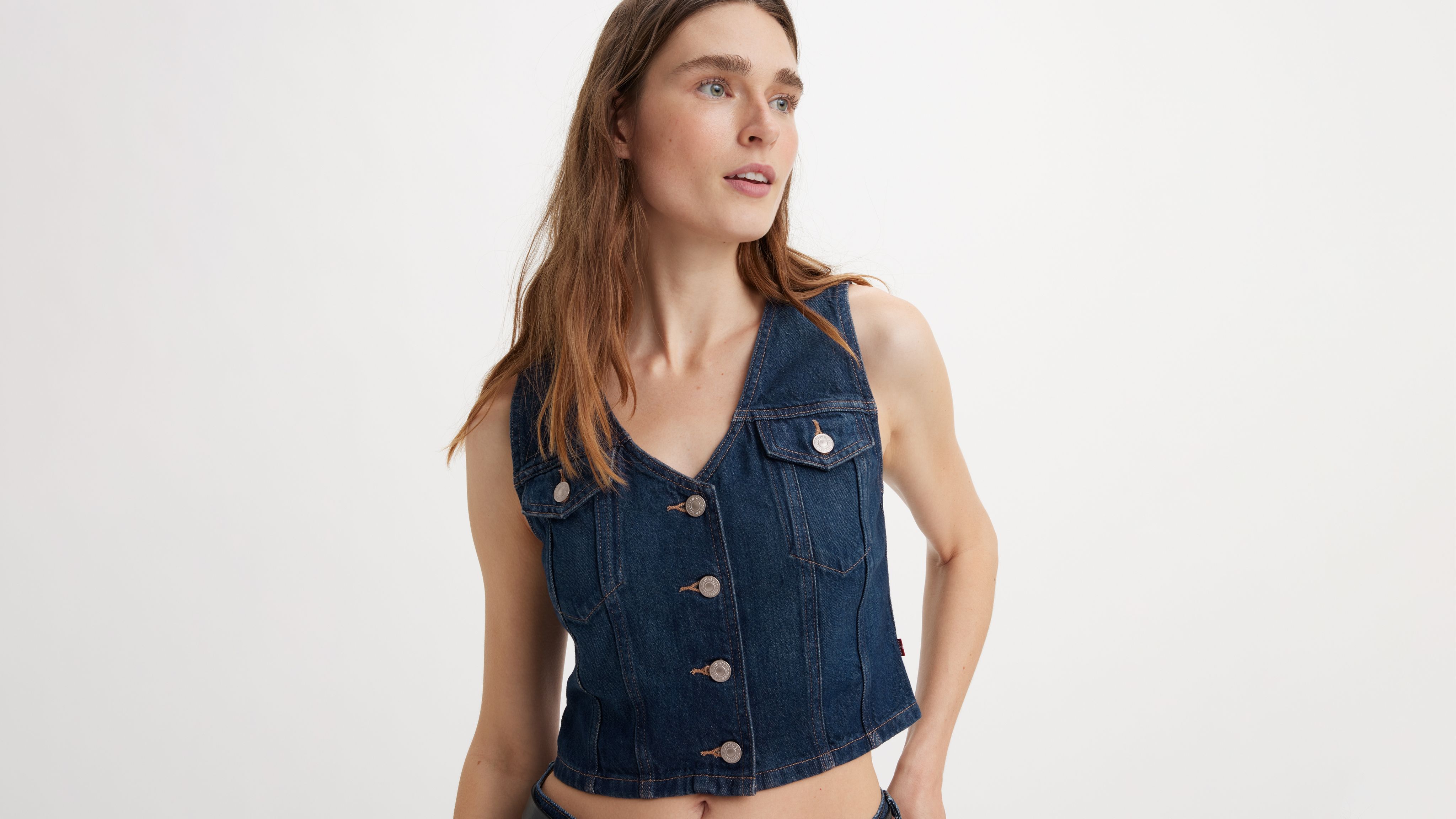 Bella Denim Corset Top 4