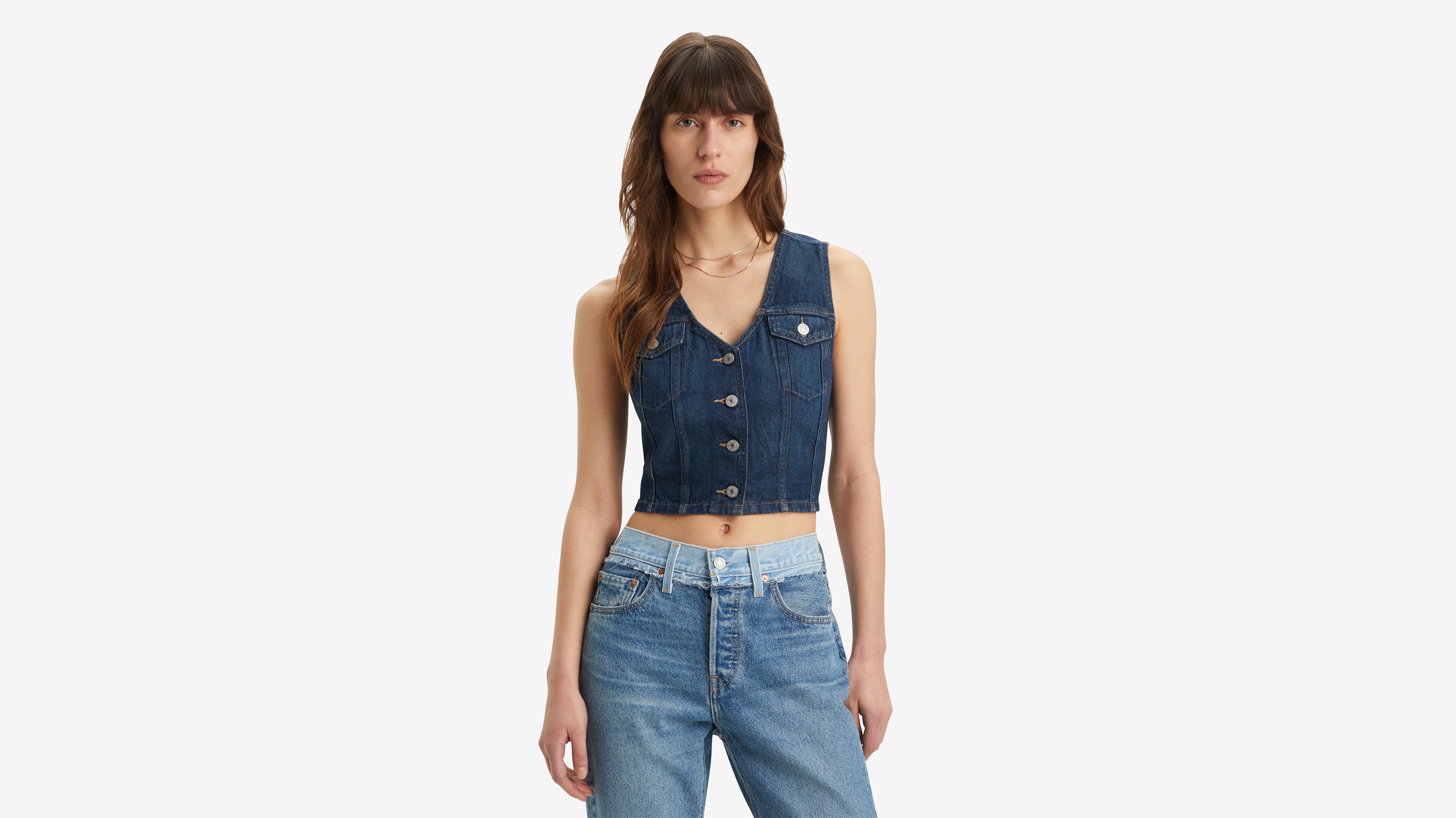 Bella Denim Corset 4