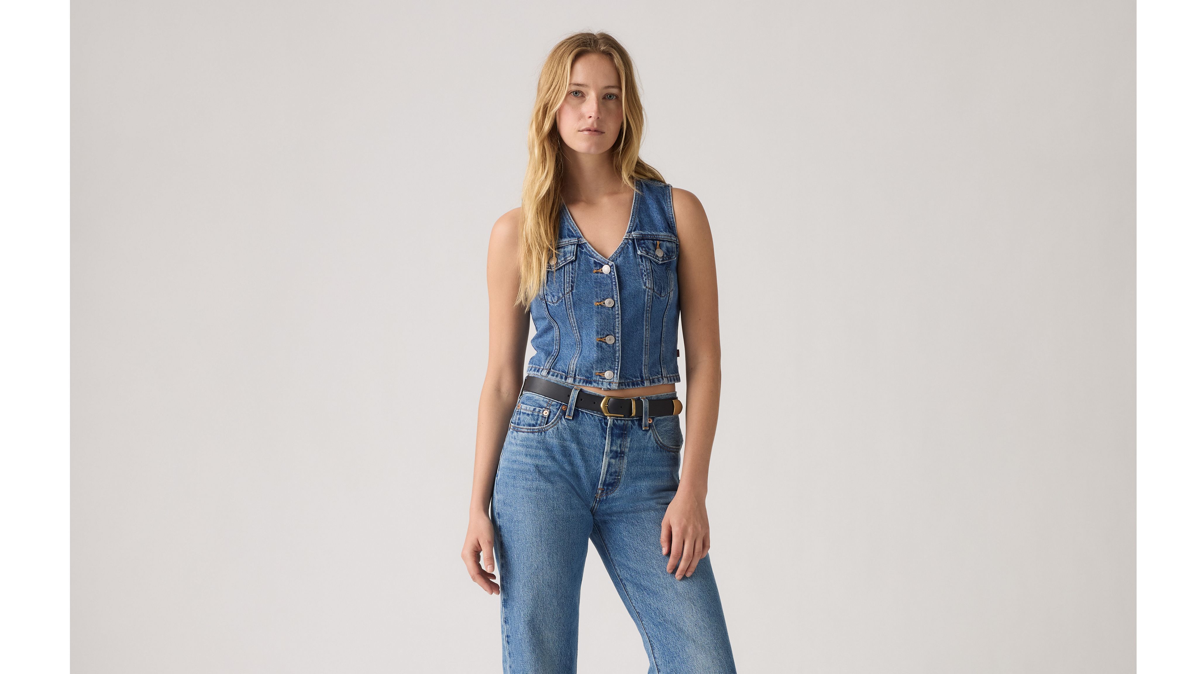 Bella Denim Corset