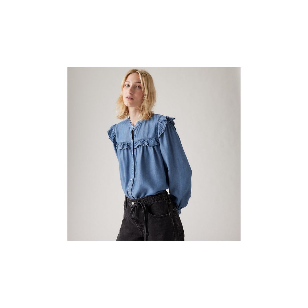 Levi's Gianna Long Sleeve Blouse