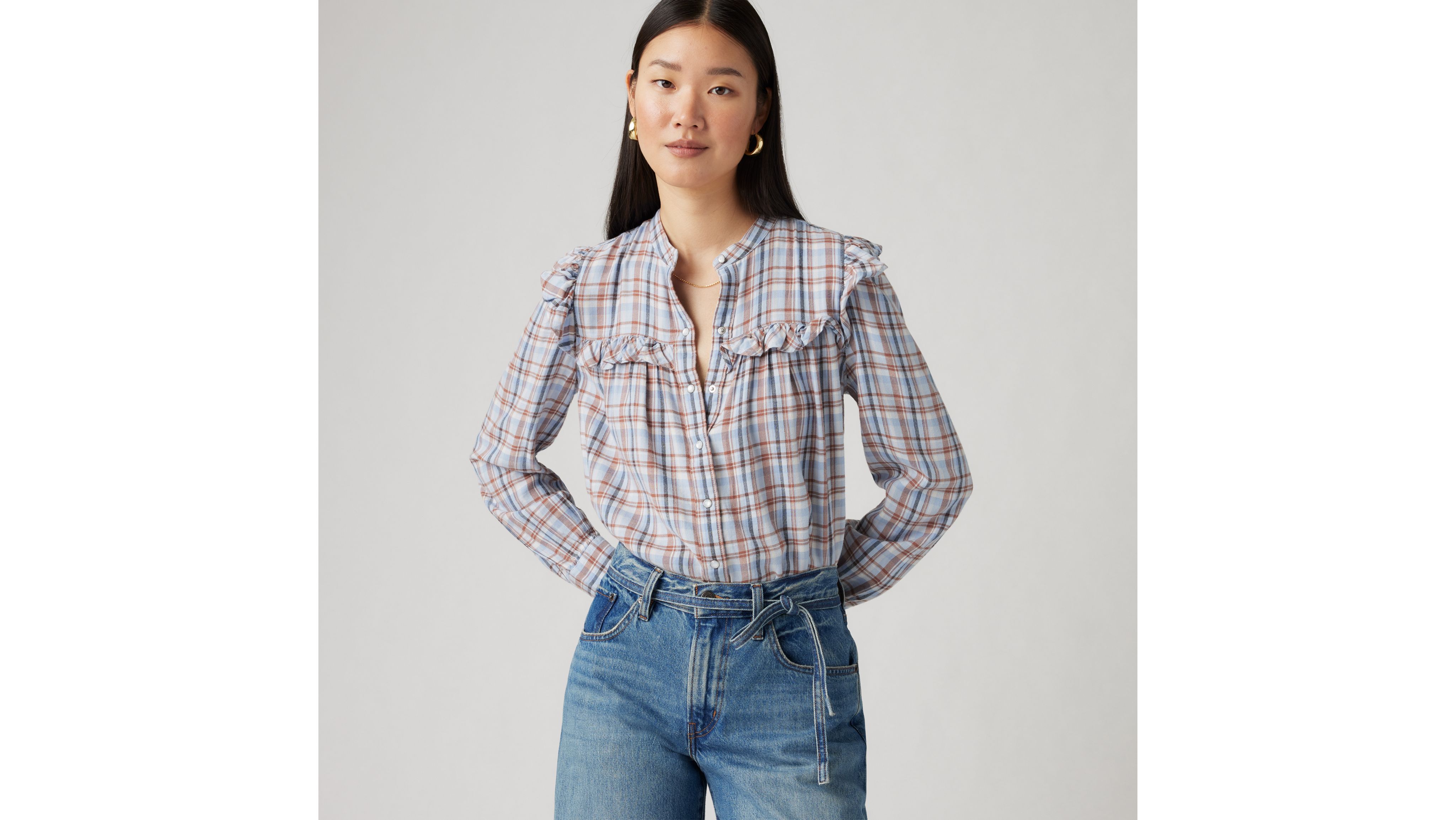 Gianna Long Sleeve Blouse 1