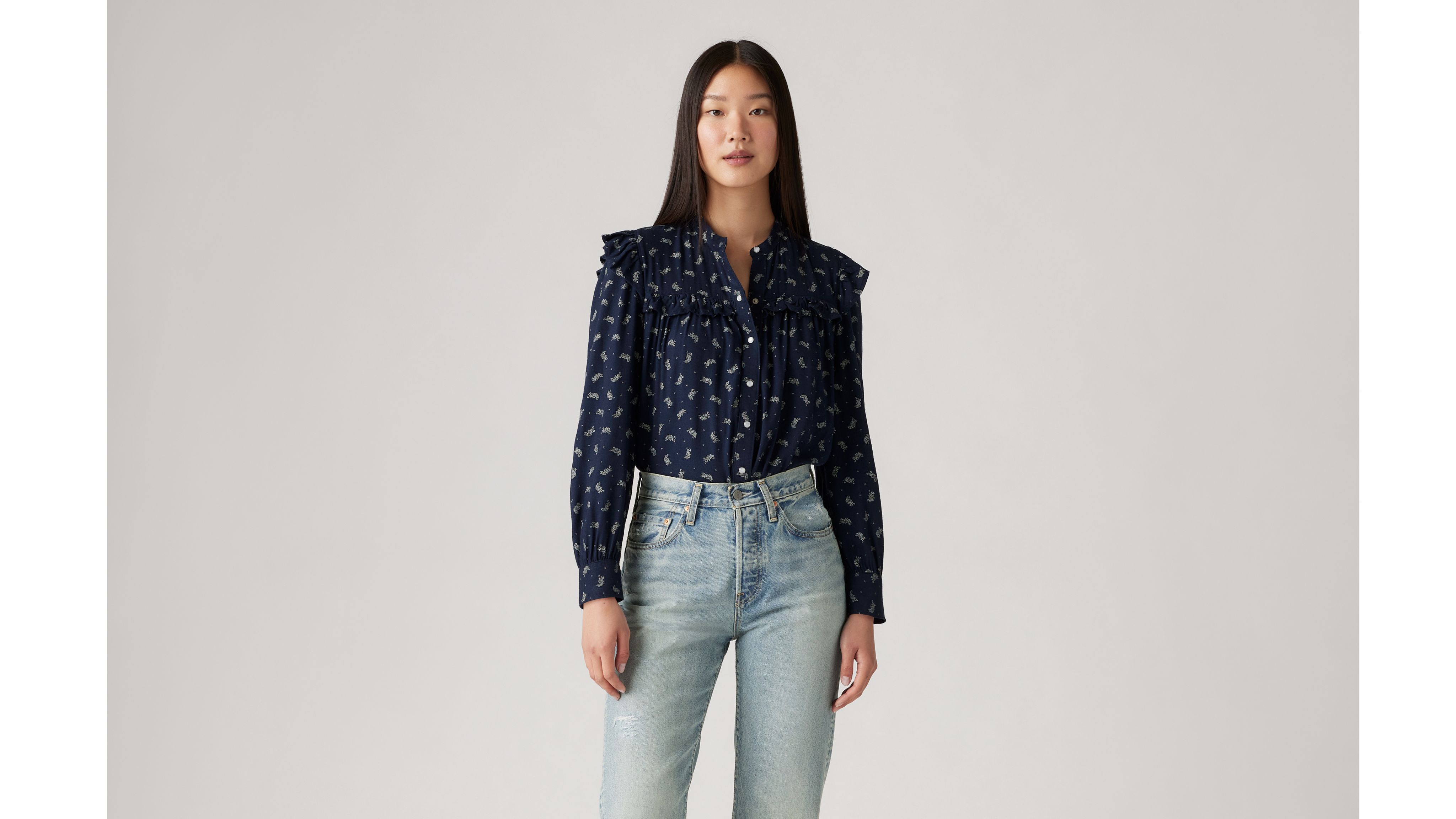 Gianna Long Sleeve Blouse 2