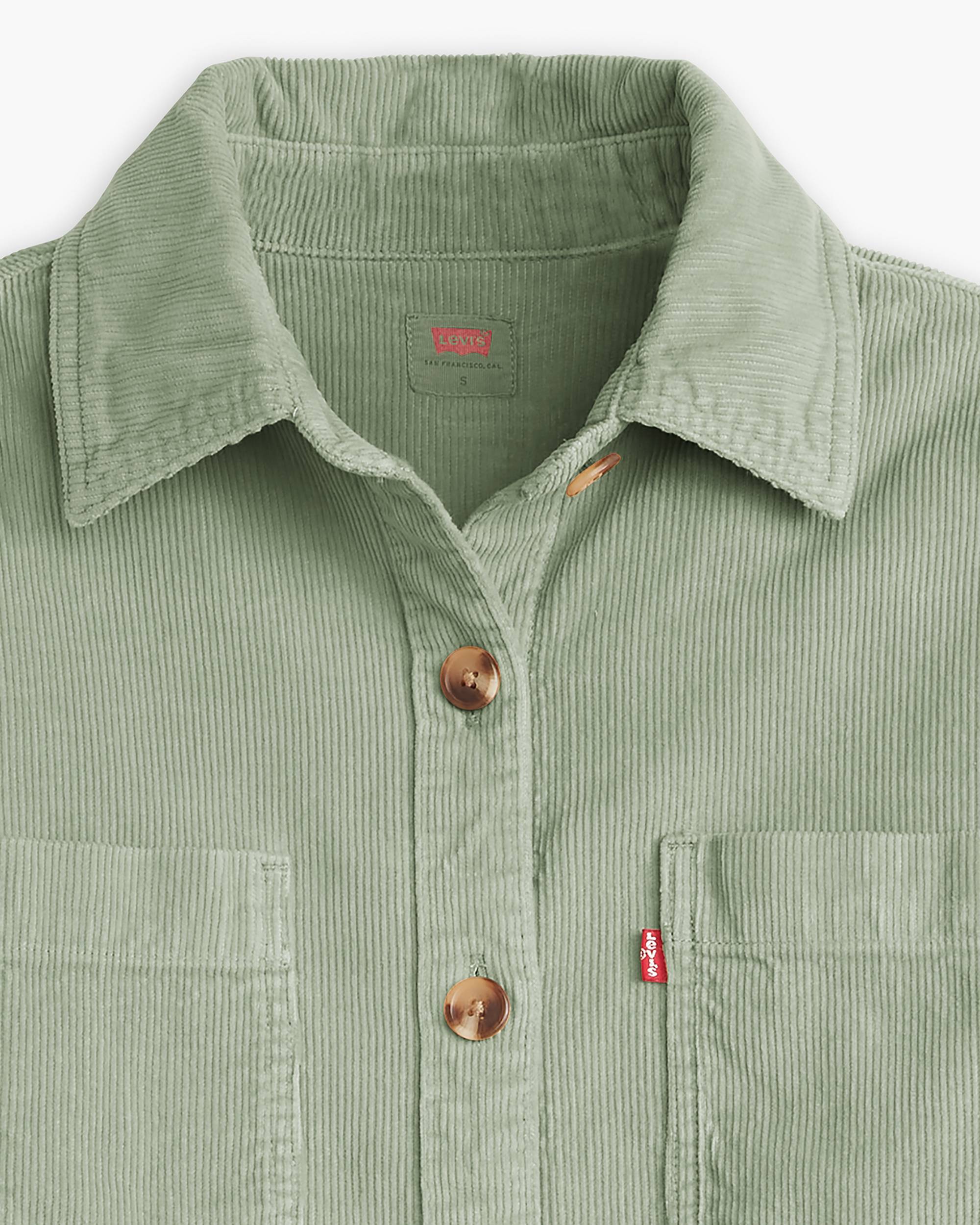 Orion Corduroy Overshirt - Green | Levi's® US Orion Corduroy Overshirt - Green | Levi's® US