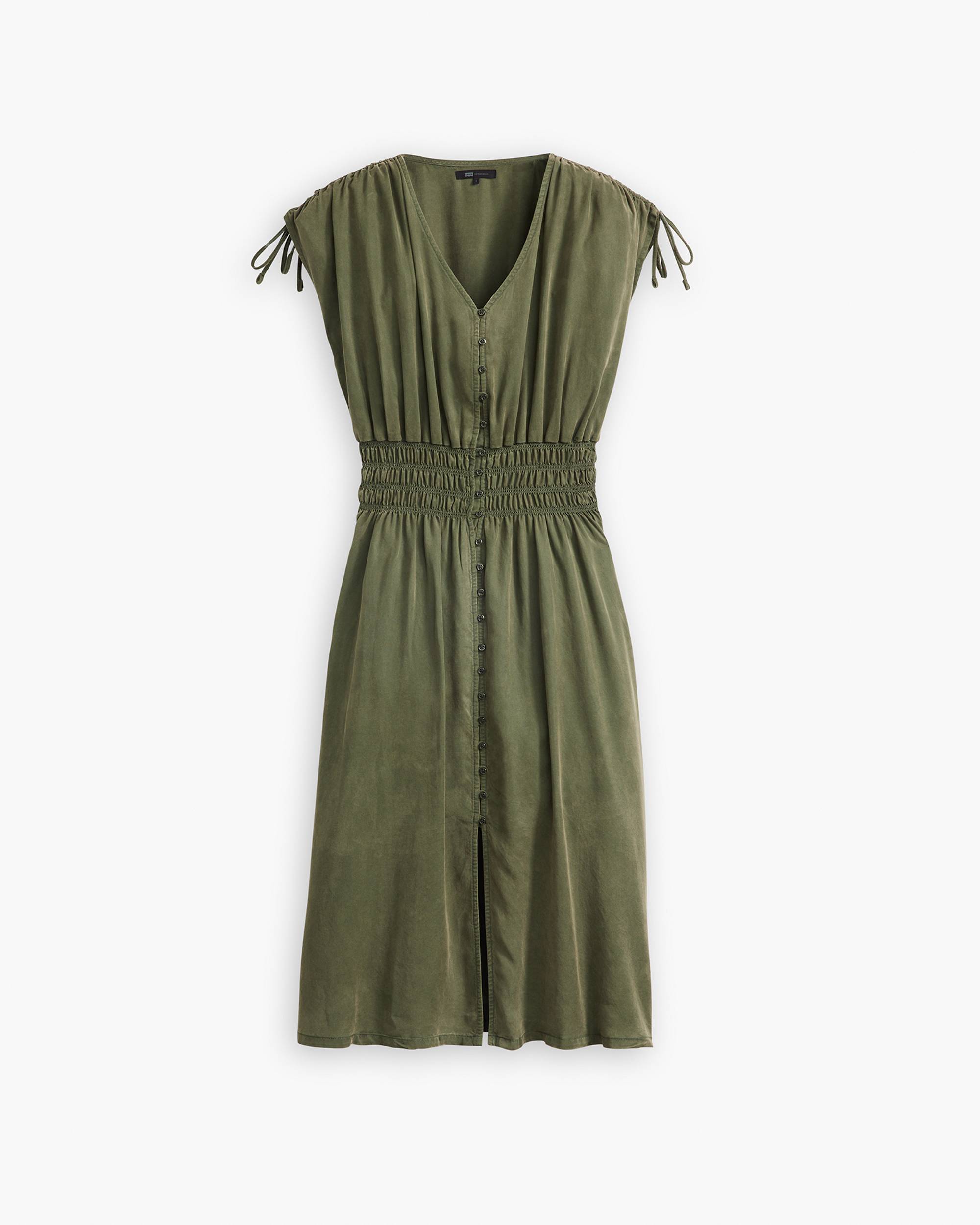 Betty Midi Dress - Green | Levi's® US Betty Midi Dress - Green | Levi's® US
