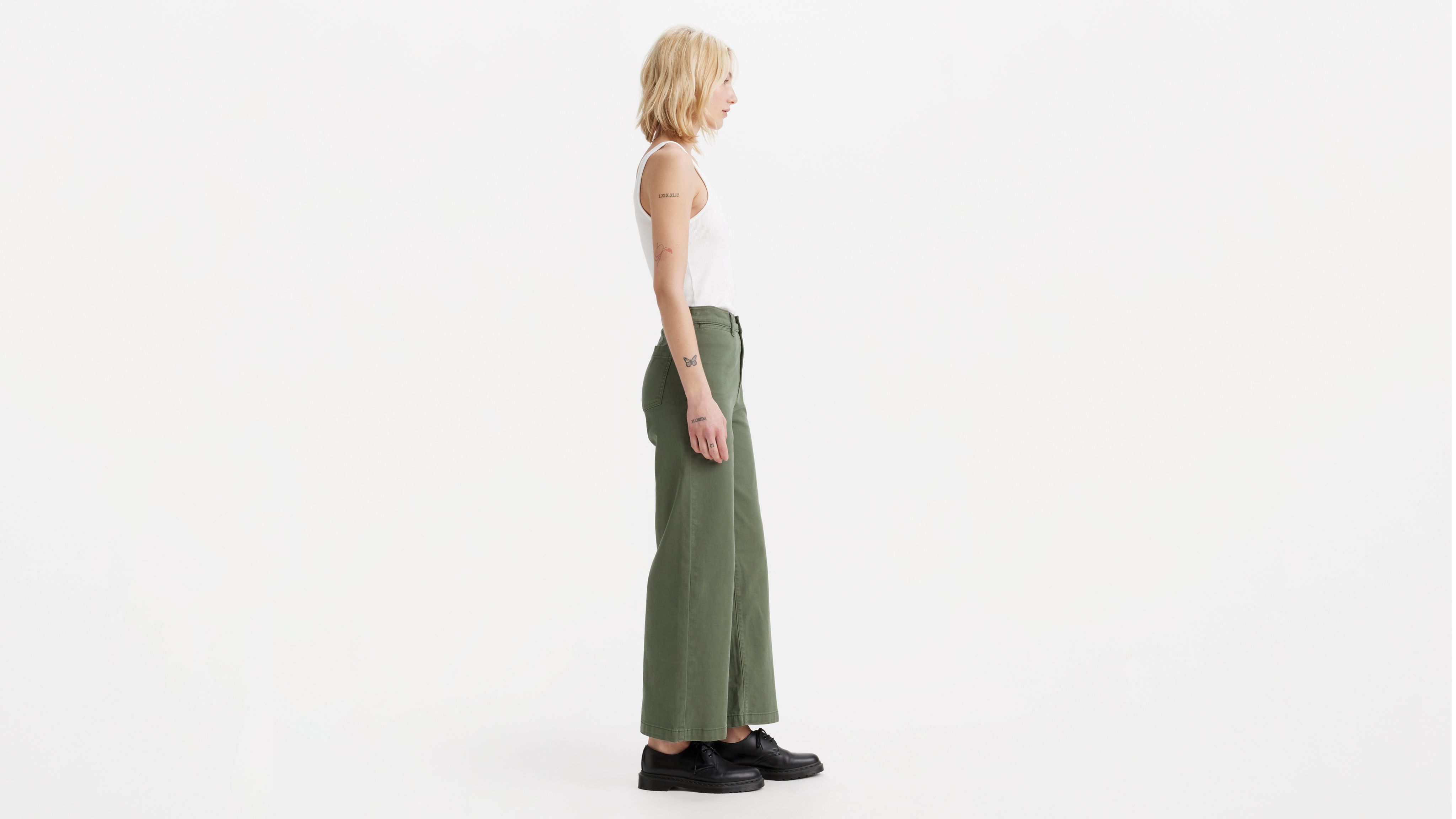 Vintage Chino Women's Pants - Green | Levi's® US