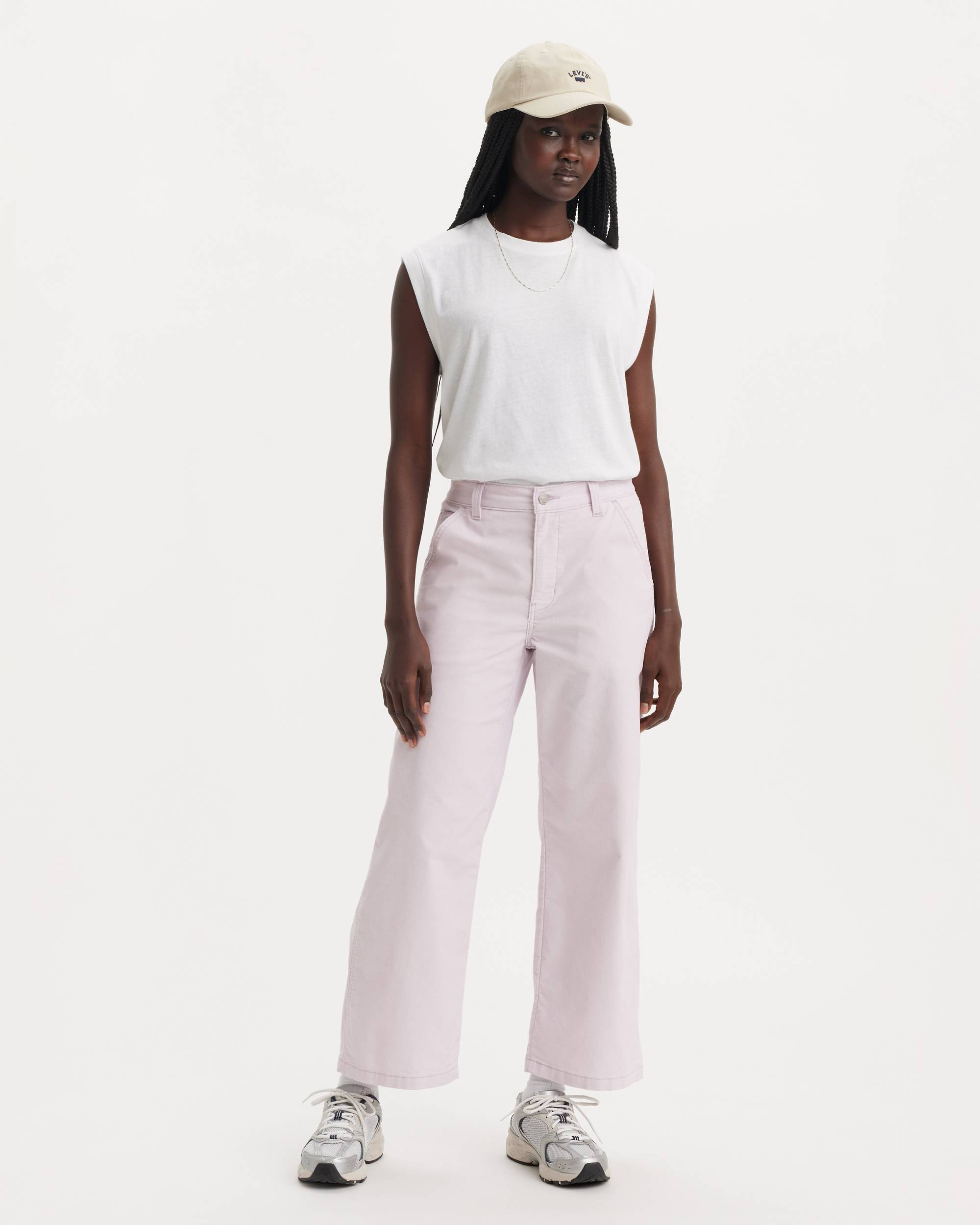 Baggy Carpenter Lightweight Corduroy Women's Pants - Blue Baggy Carpenter Lightweight Corduroy Women's Pants - Blue