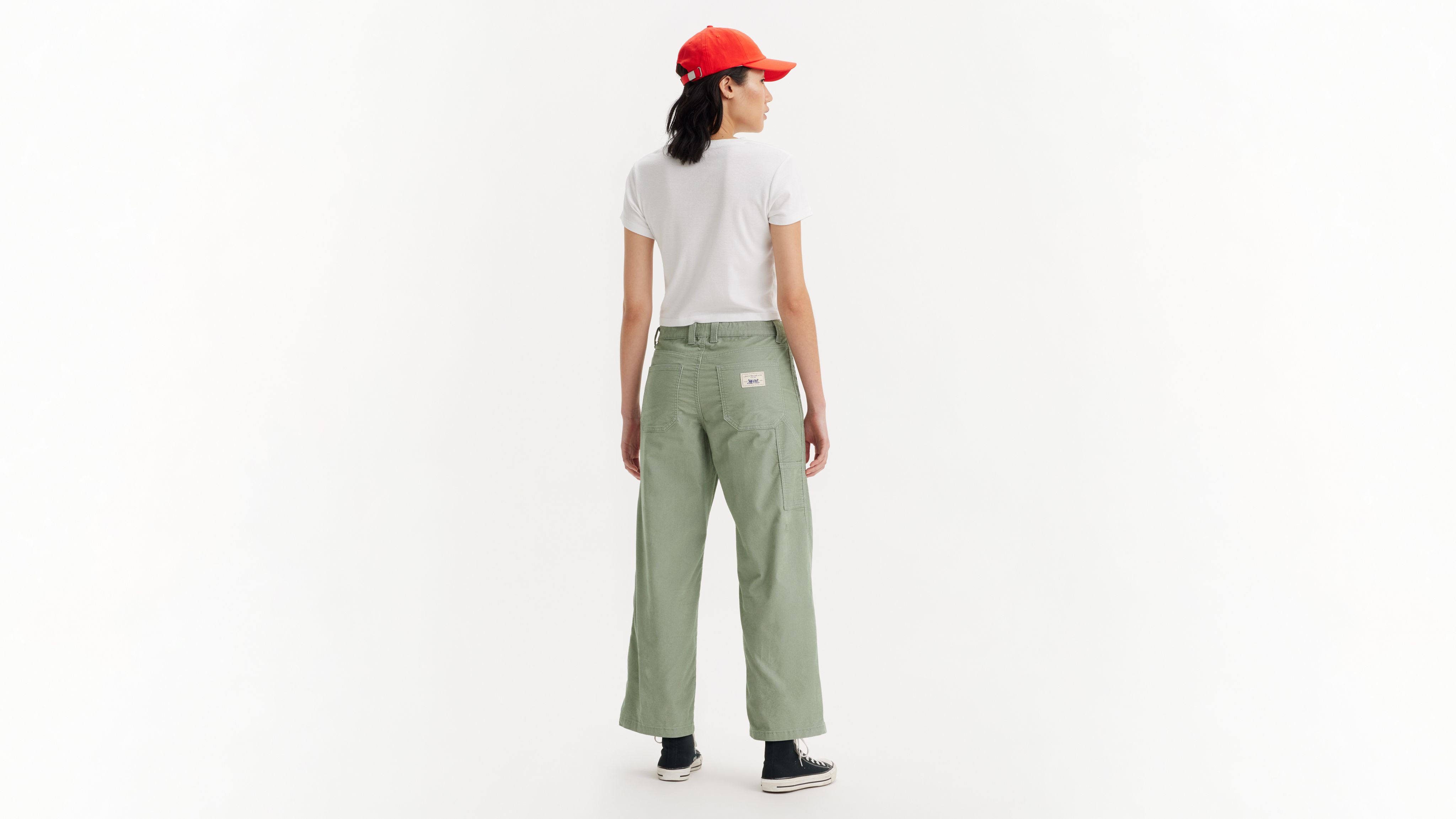 Baggy Carpenter Lightweight Corduroy Women's Pants